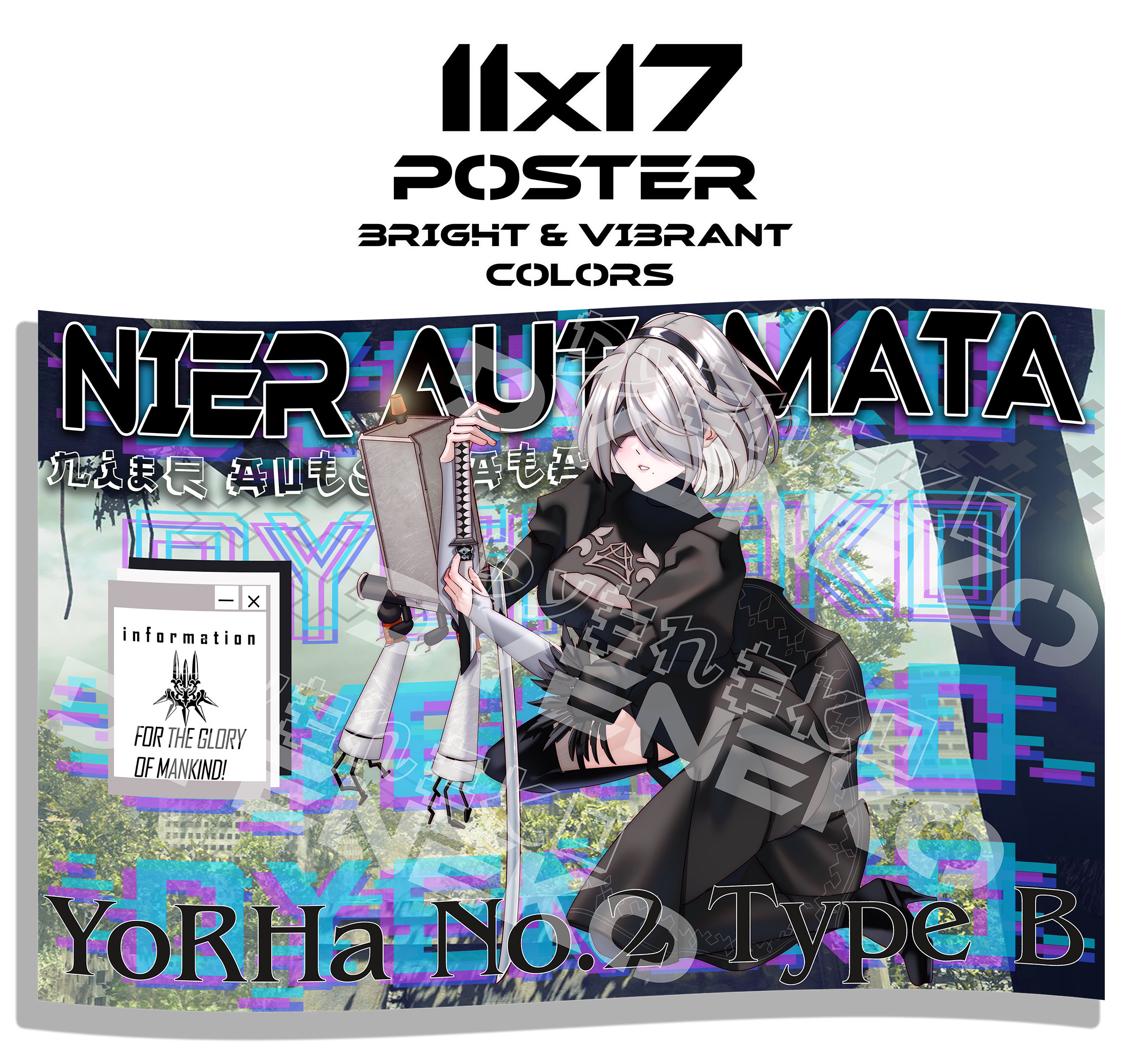 Nier Automata Posters