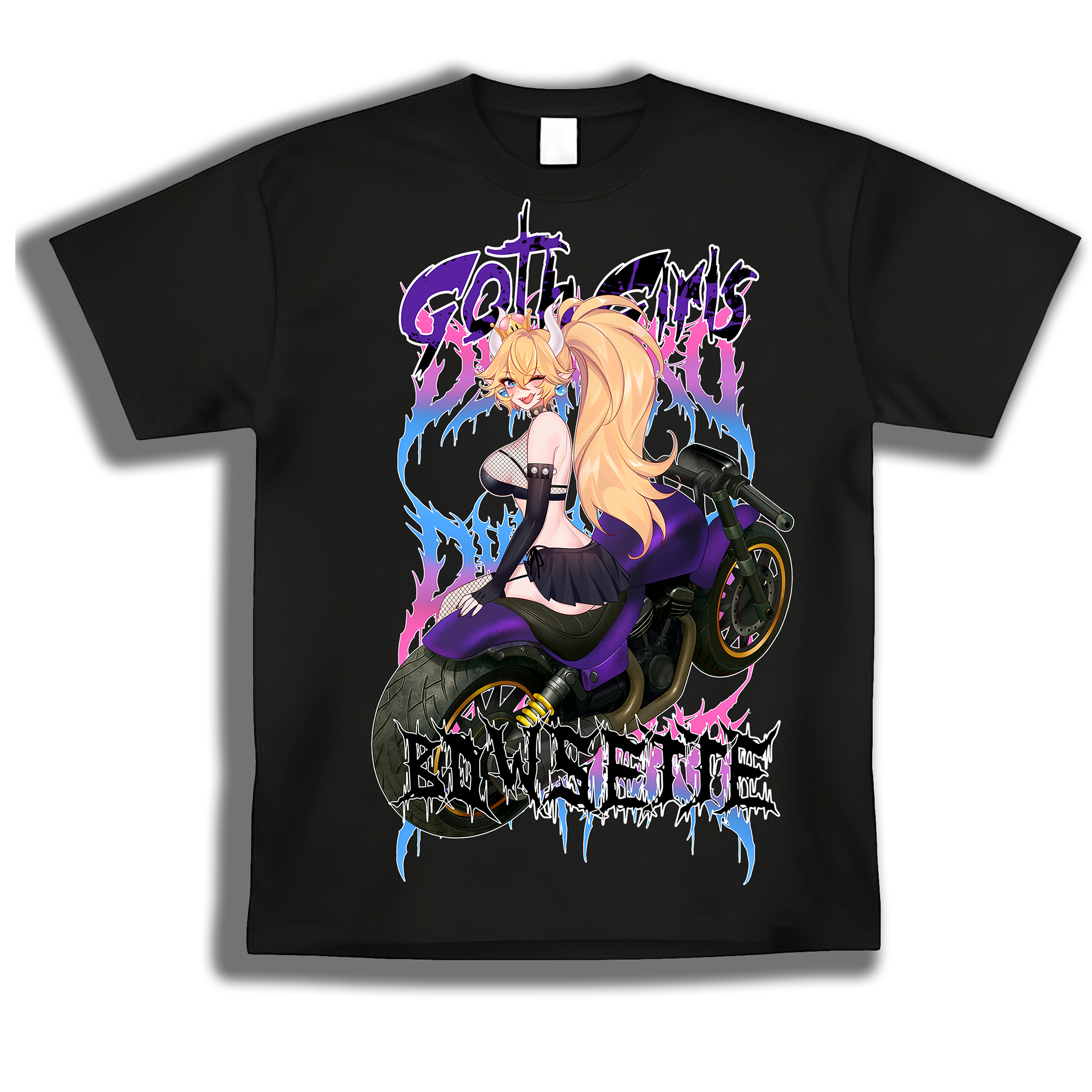 Bowsette Goth Shirt