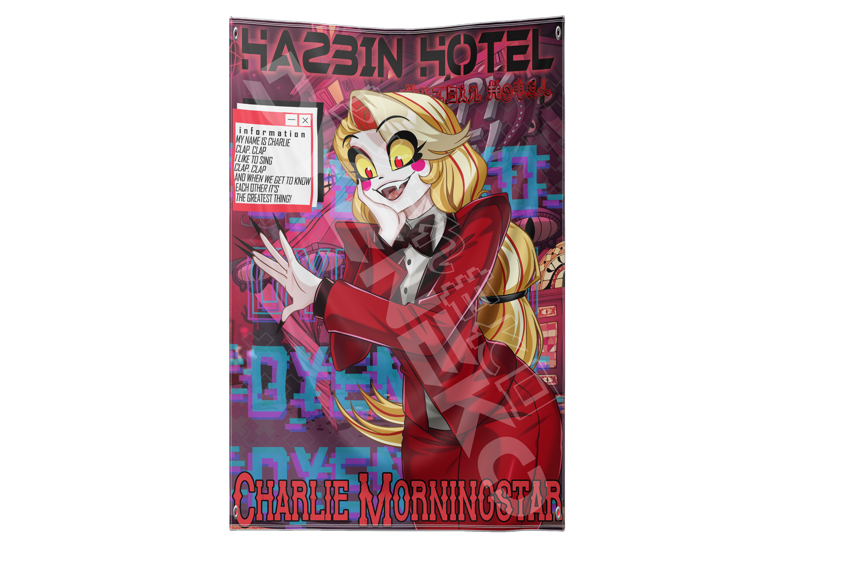 Hazbin Hotel Tapestry