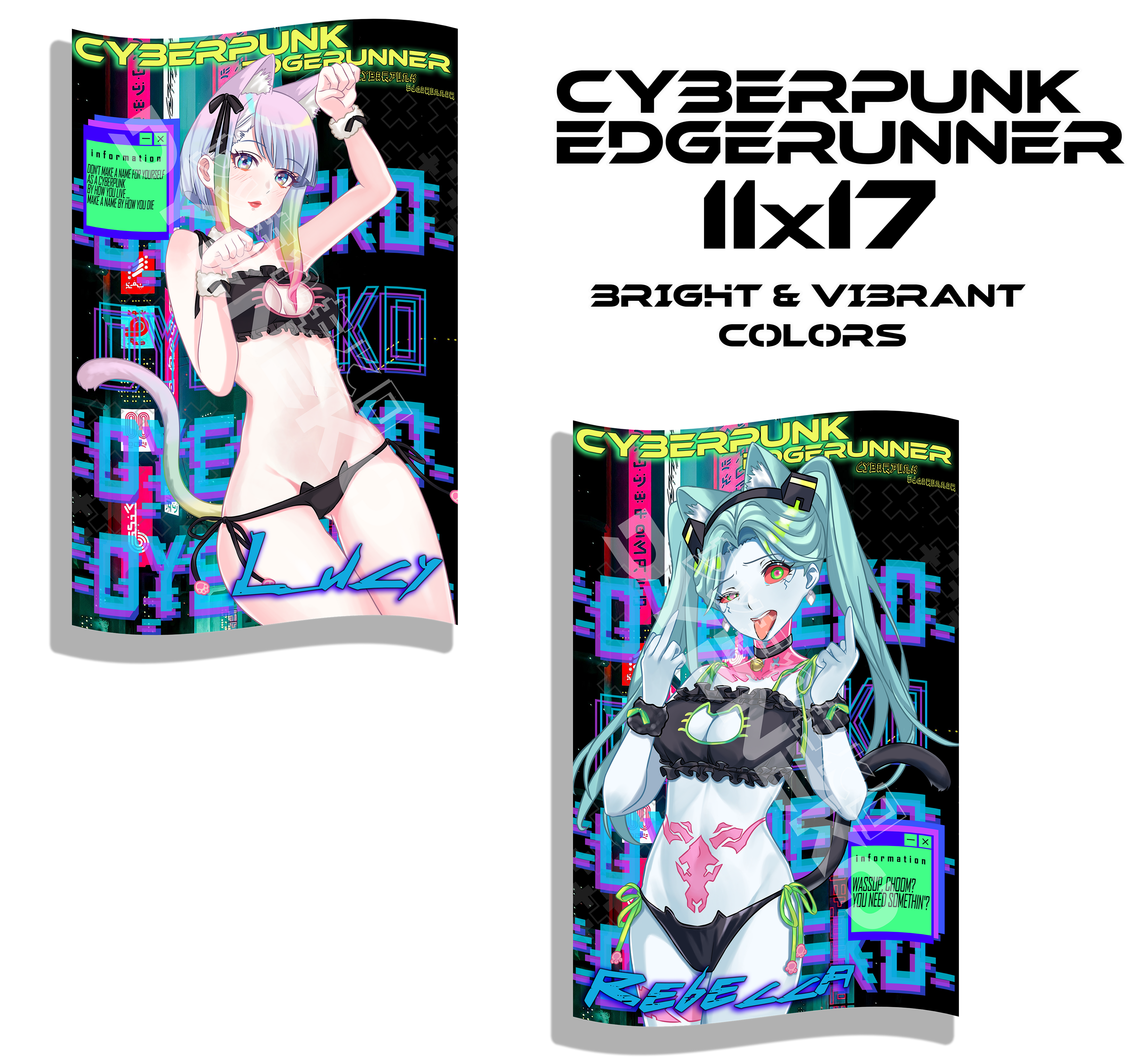 Cyberpunk Edgerunner Posters