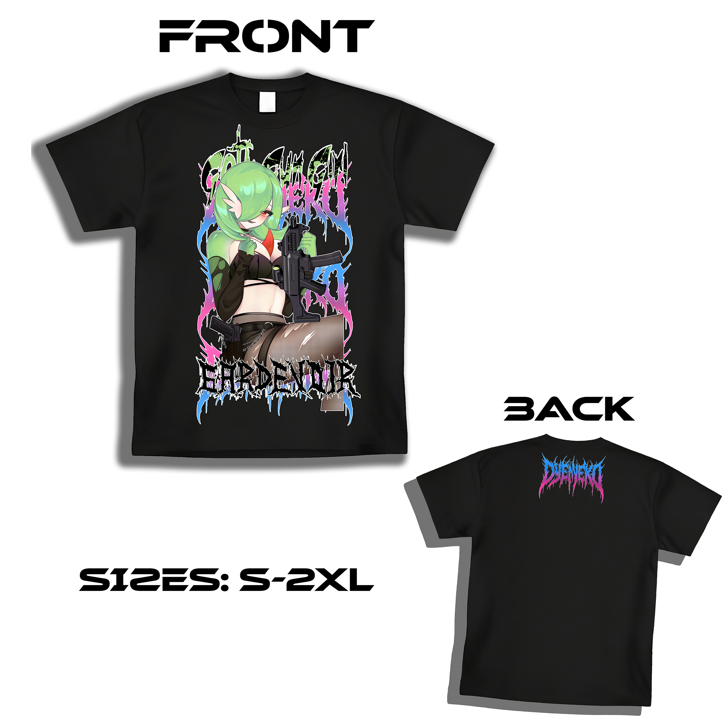 Gardevoir Goth Shirt