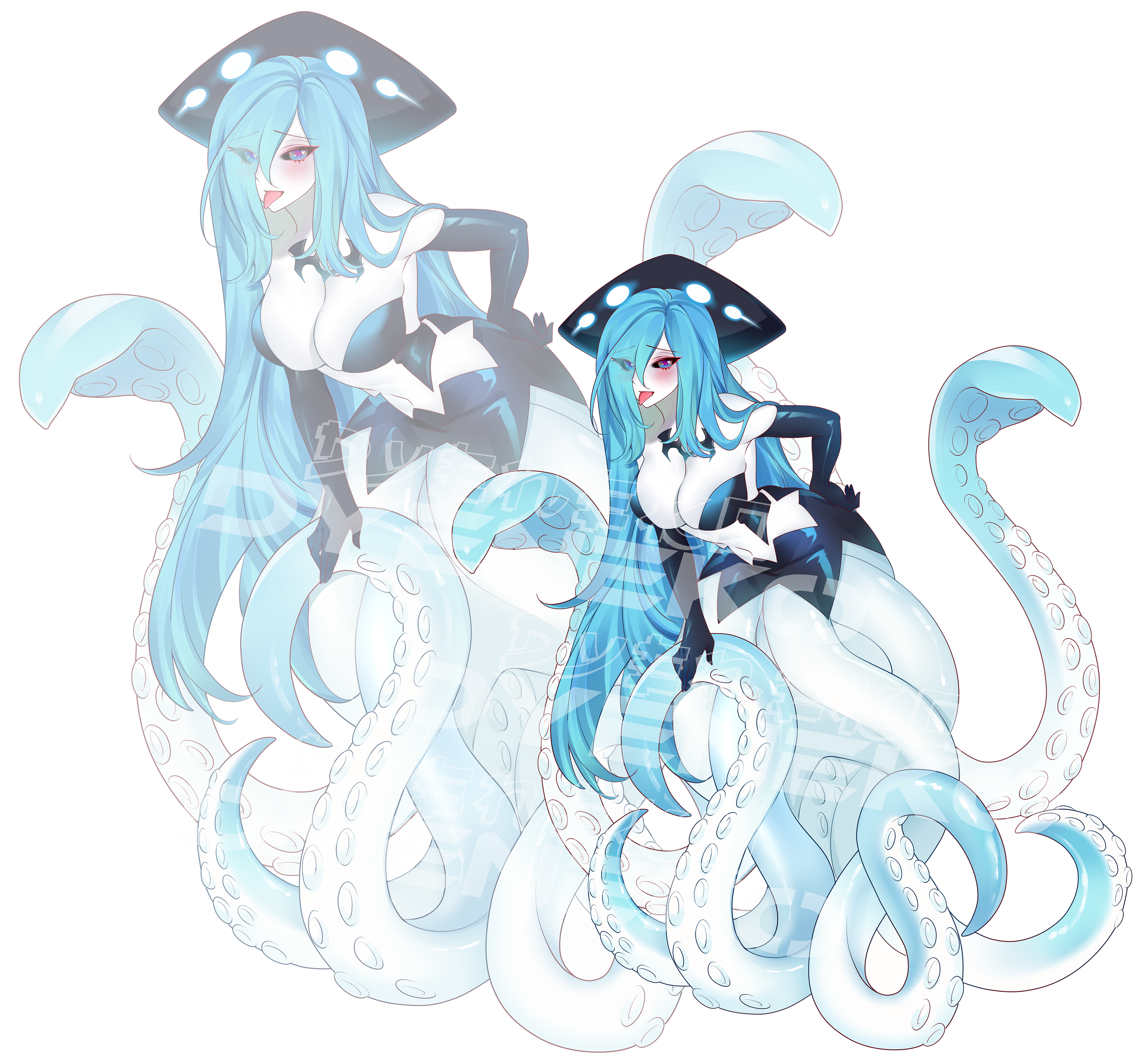 Monster Girls Stickers