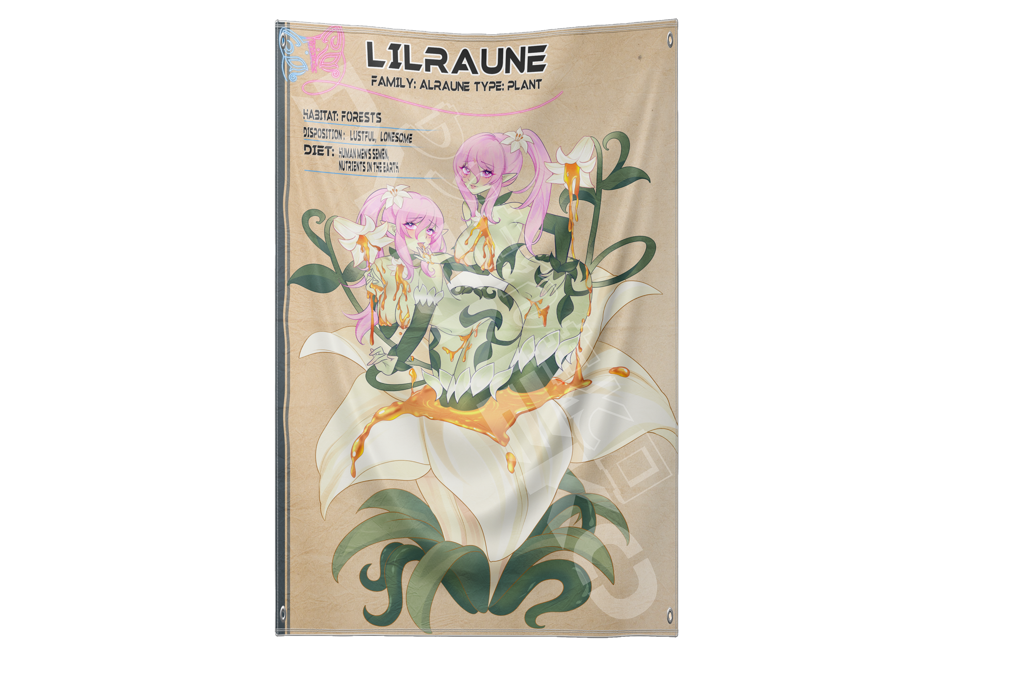 Monster Girls Tapestry