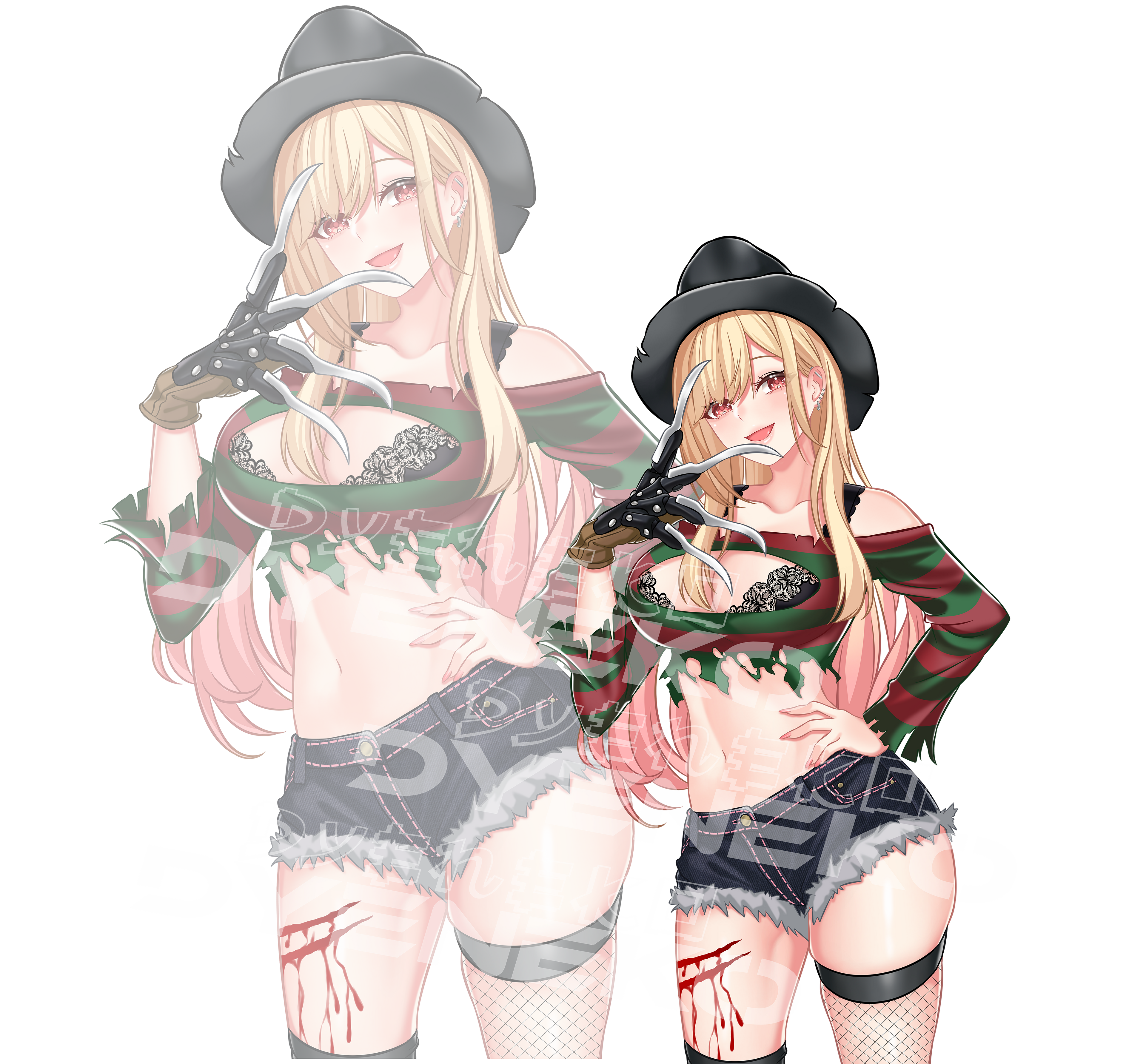 Horror Waifus Stickers