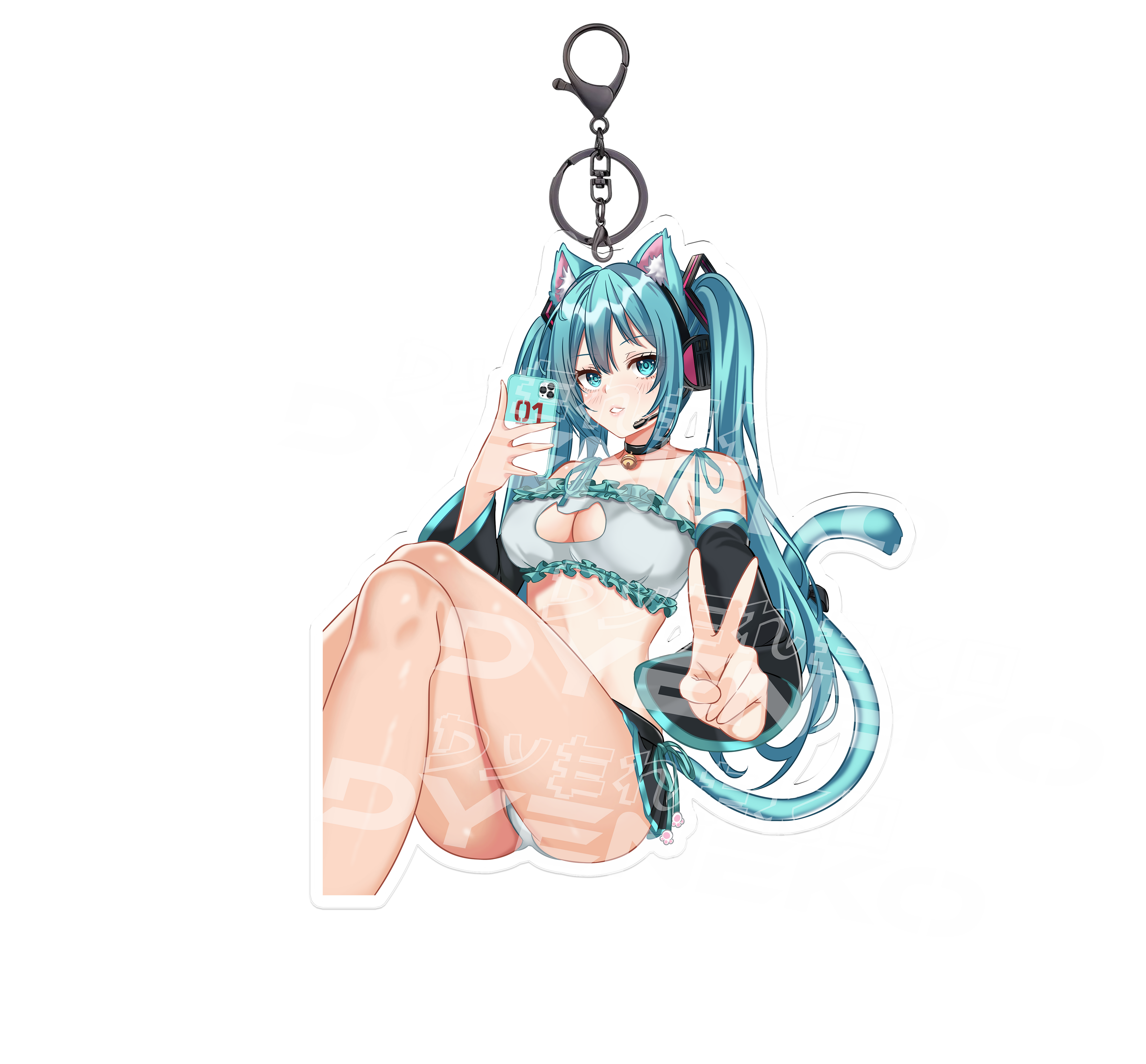 Hatsune Miku Keychain