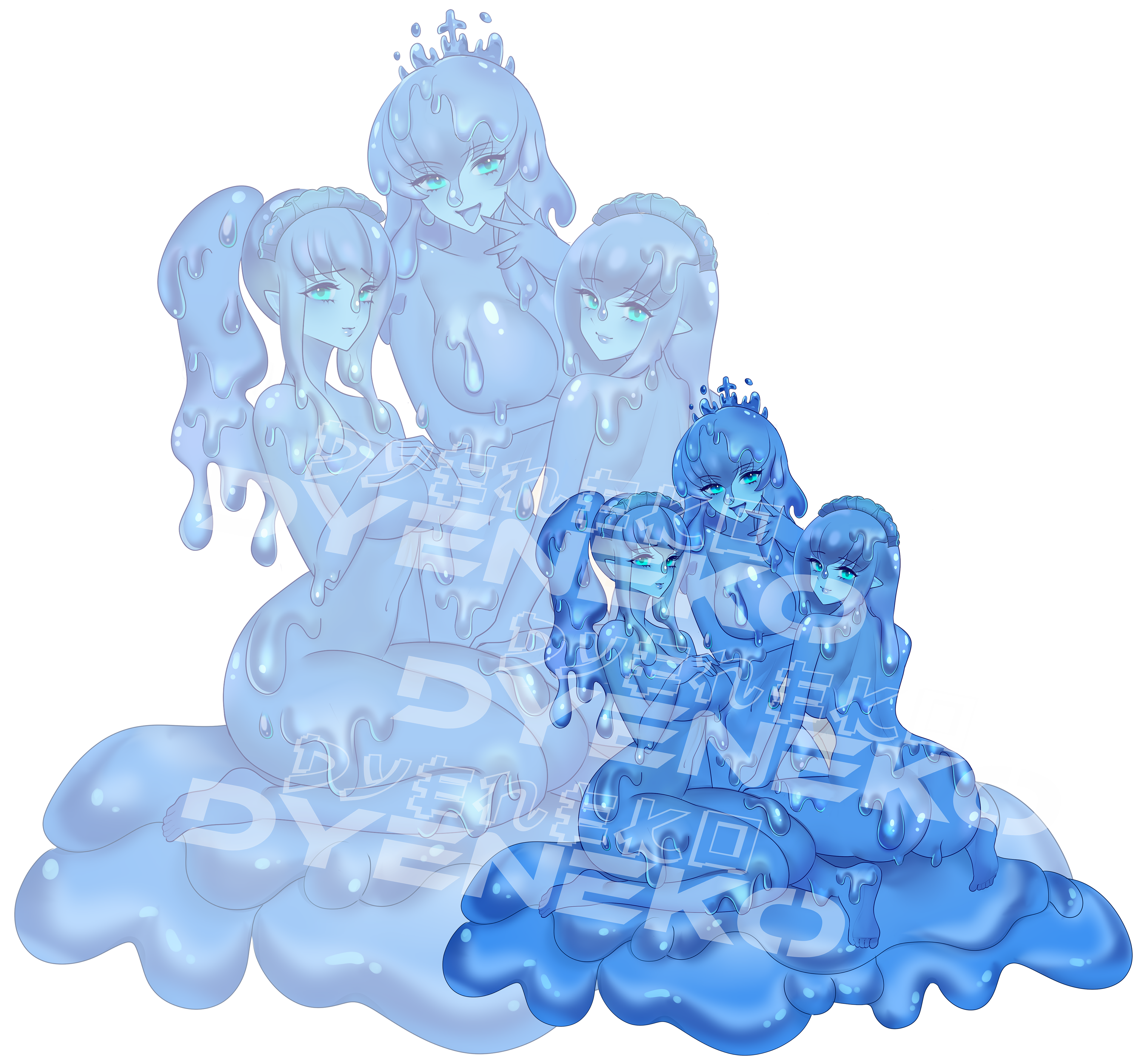 Monster Girls Stickers