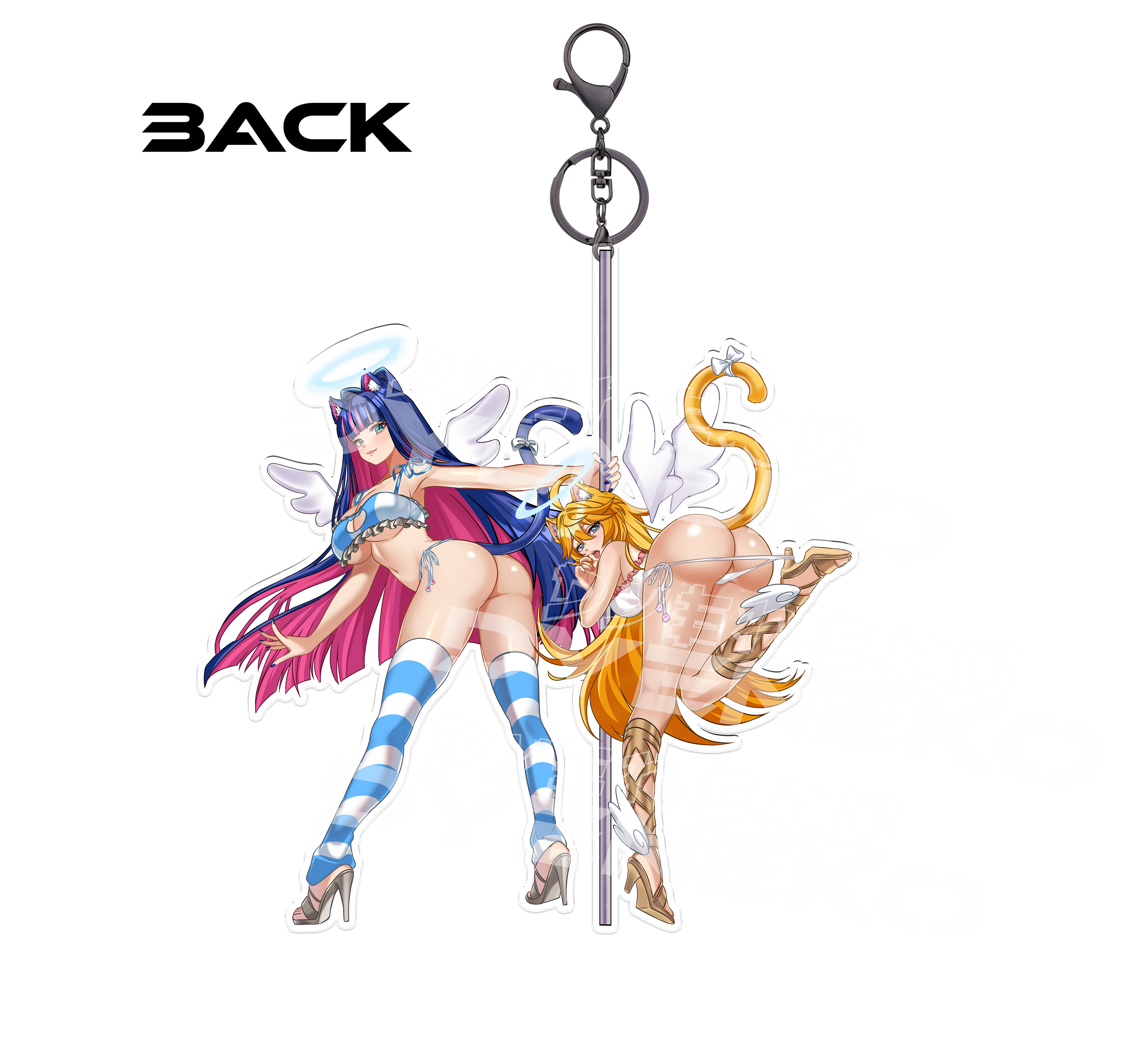 Stocking & Panty Keychain