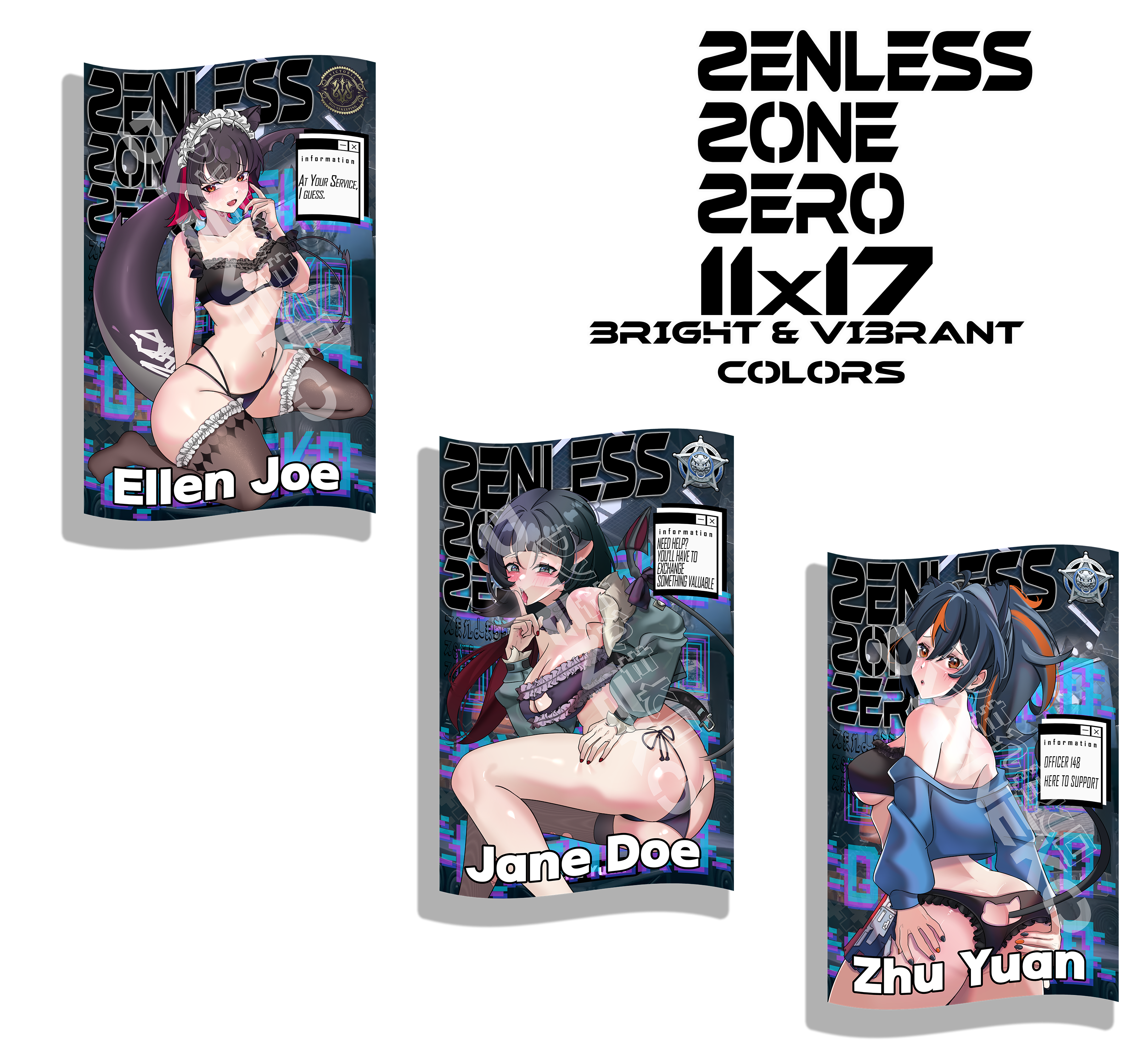 Zenless Zone Zero Posters