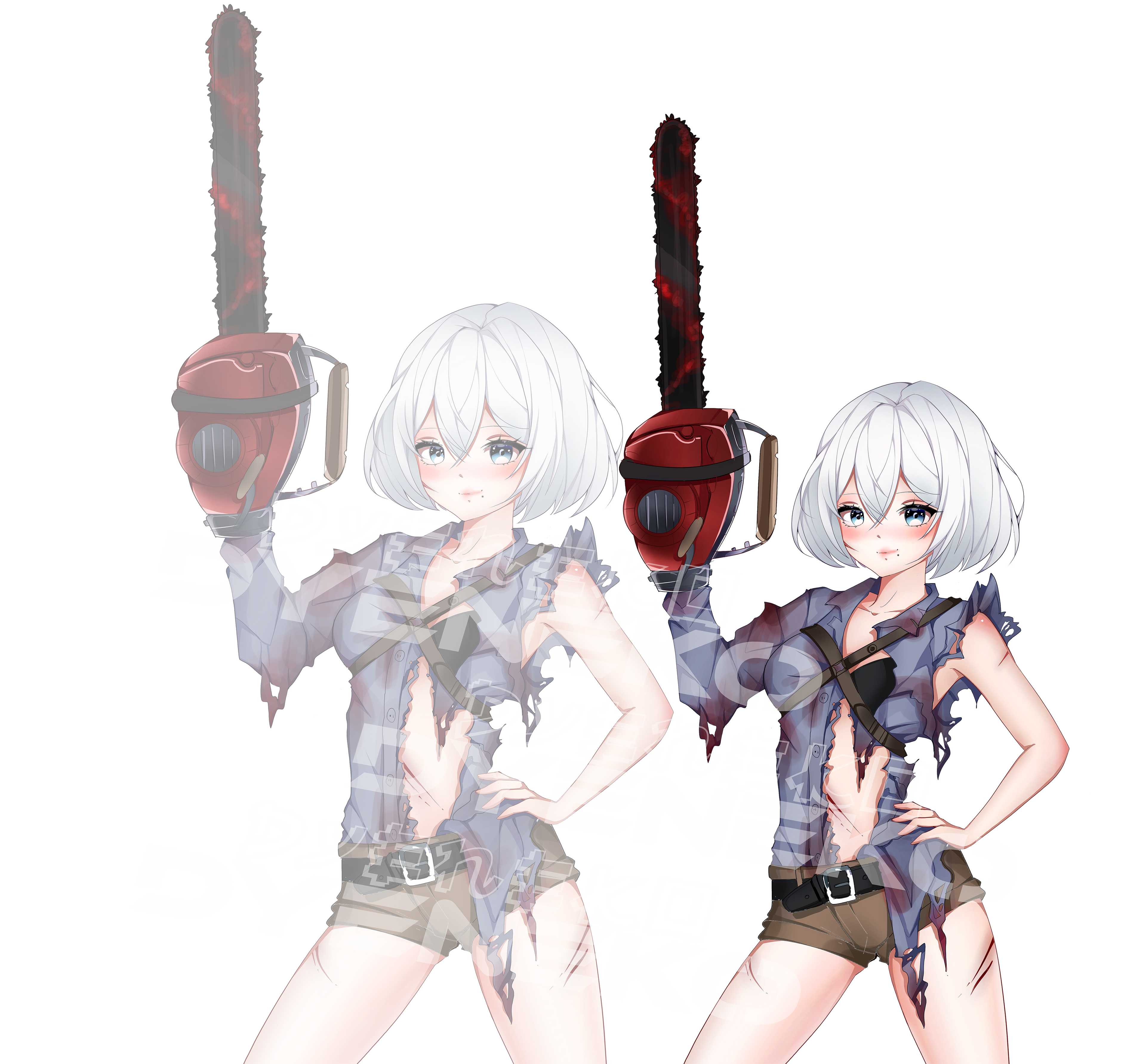 Horror Waifus Stickers