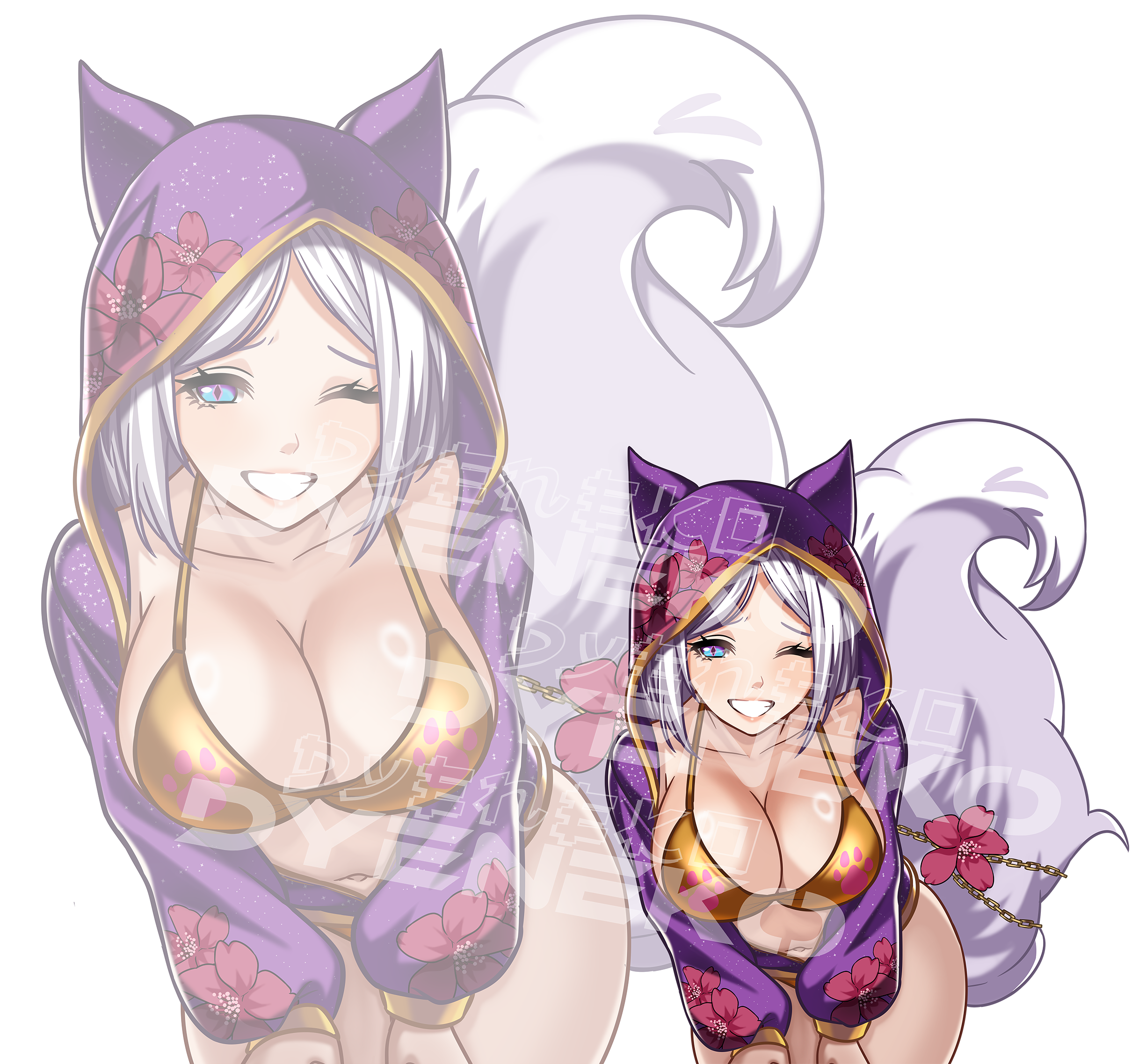 Akiyo Kumi Stickers