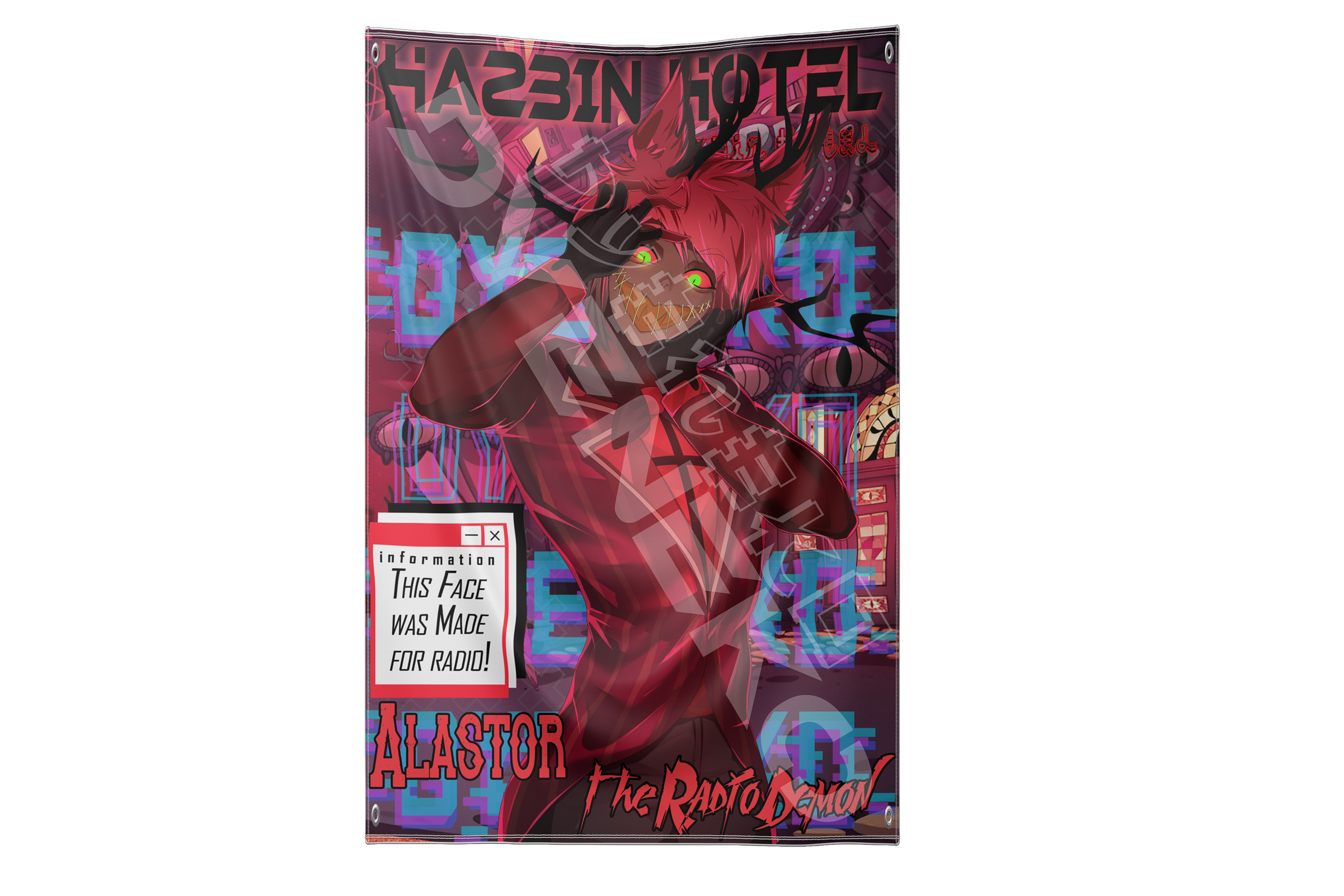 Hazbin Hotel Tapestry