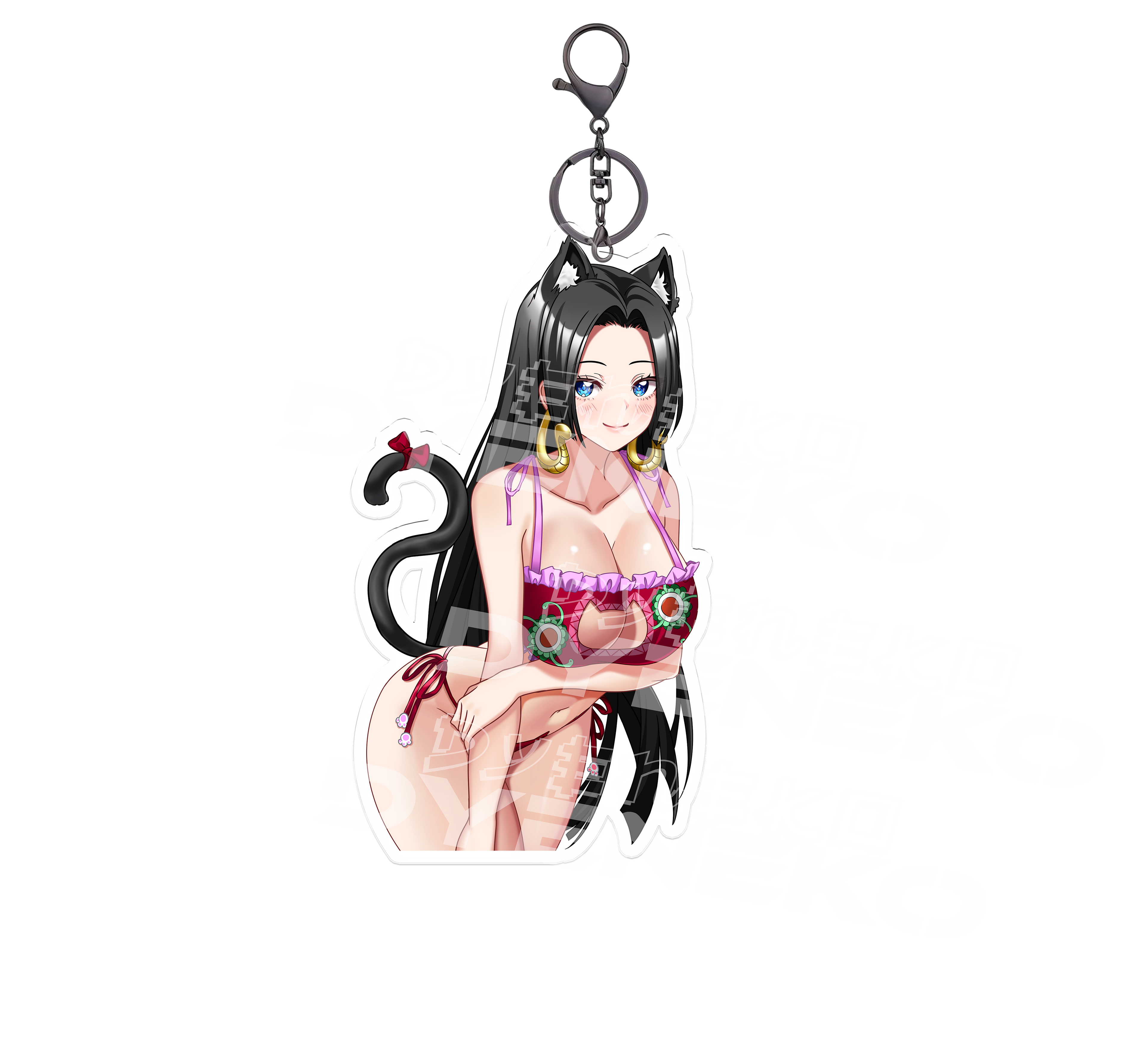 Boa Handcock Keychain