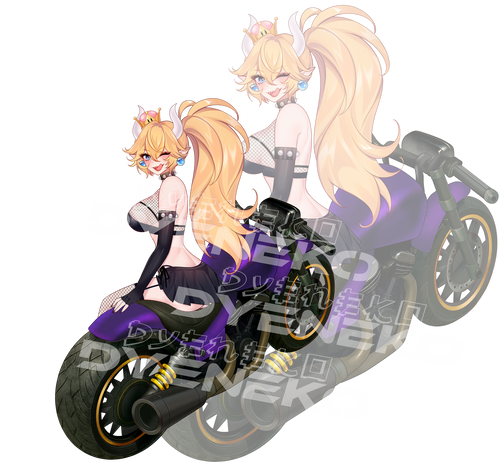 Bowsette Stickers