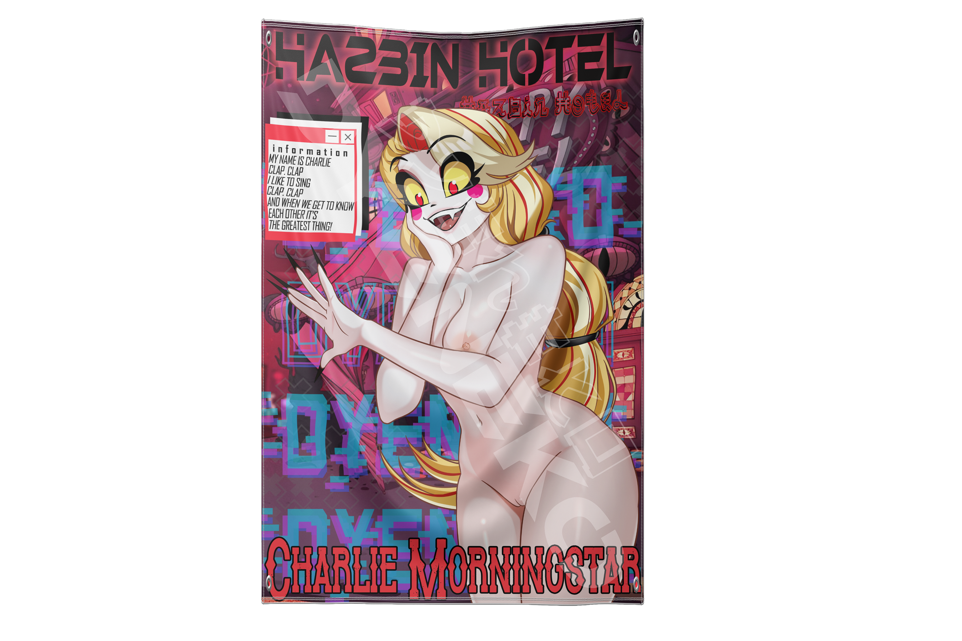 Hazbin Hotel Tapestry