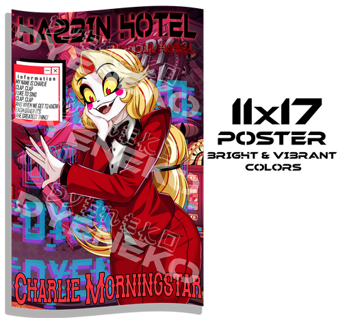 Charlie Morningstar Posters
