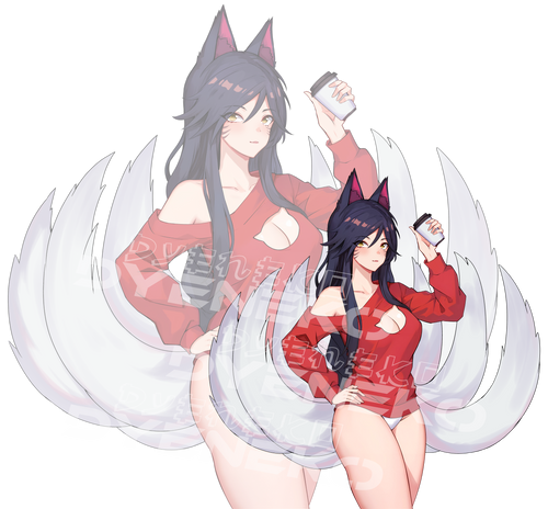 Ahri Sticker