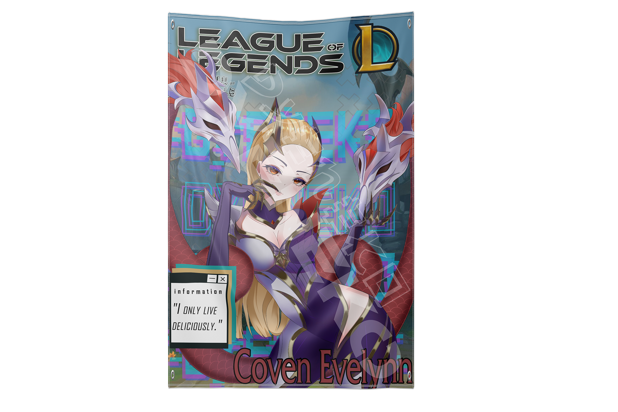 League Of Legands Tapestry