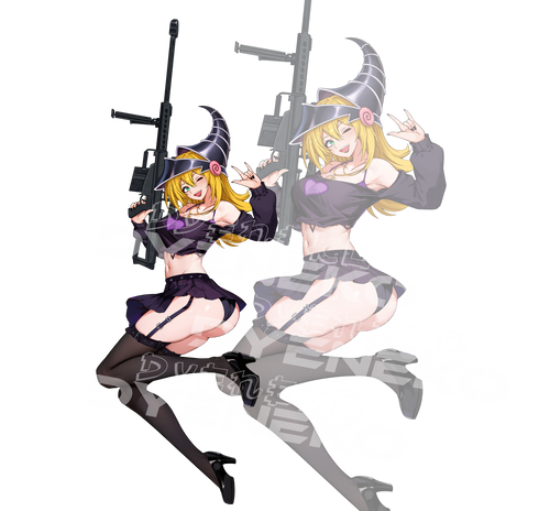 Dark Magician Girl Stickers