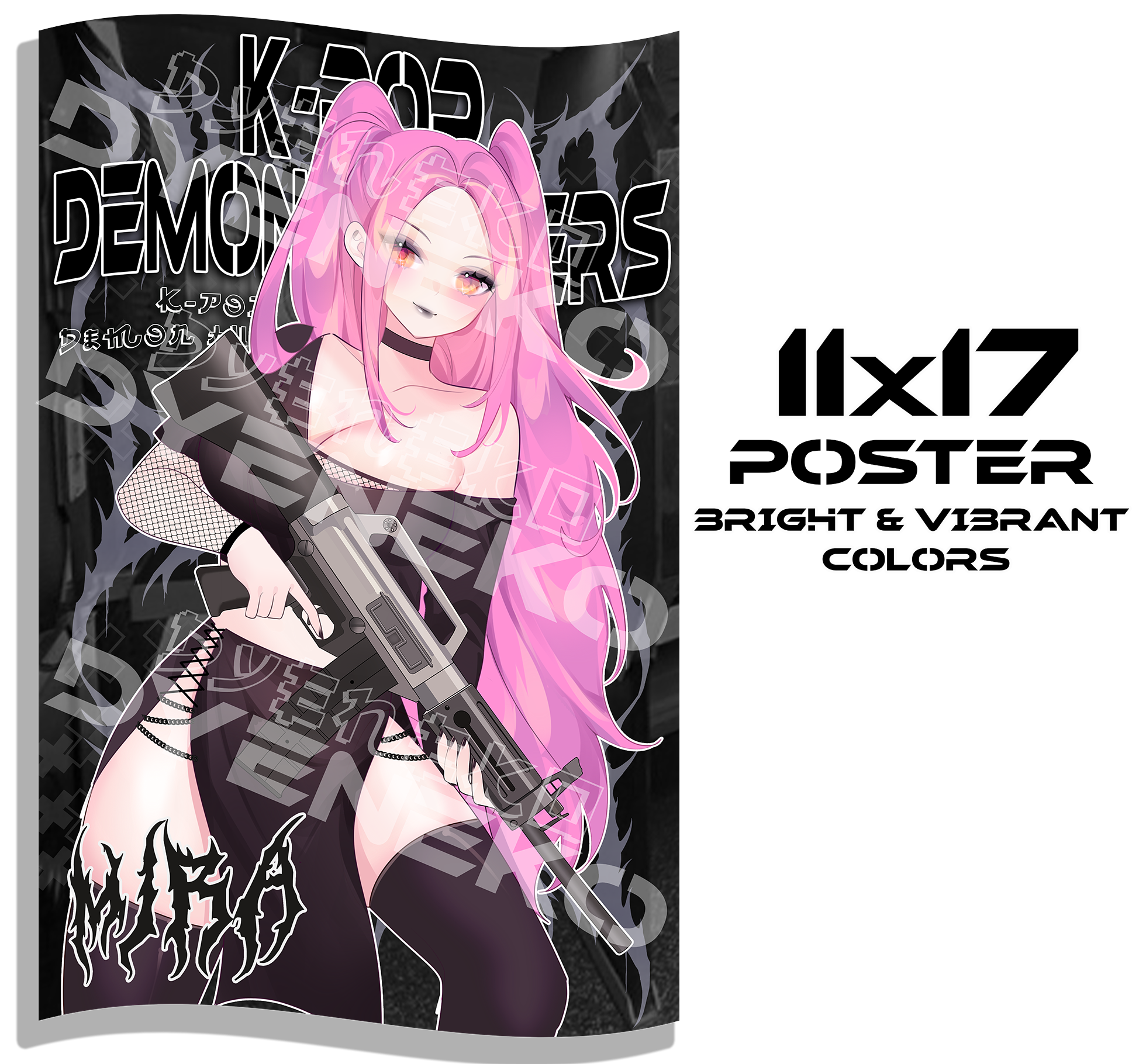 K-pop Demon Hunter Posters