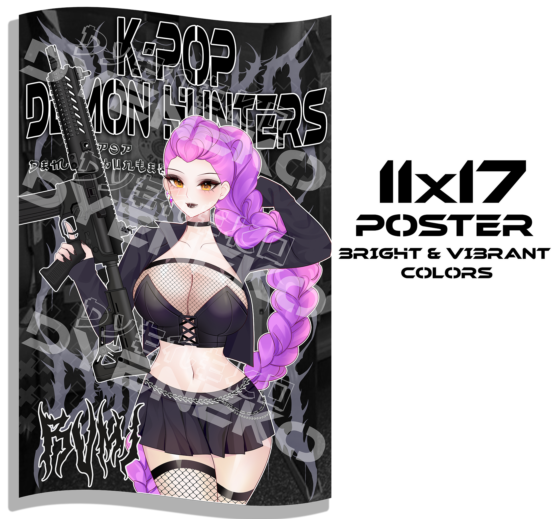 K-pop Demon Hunter Posters