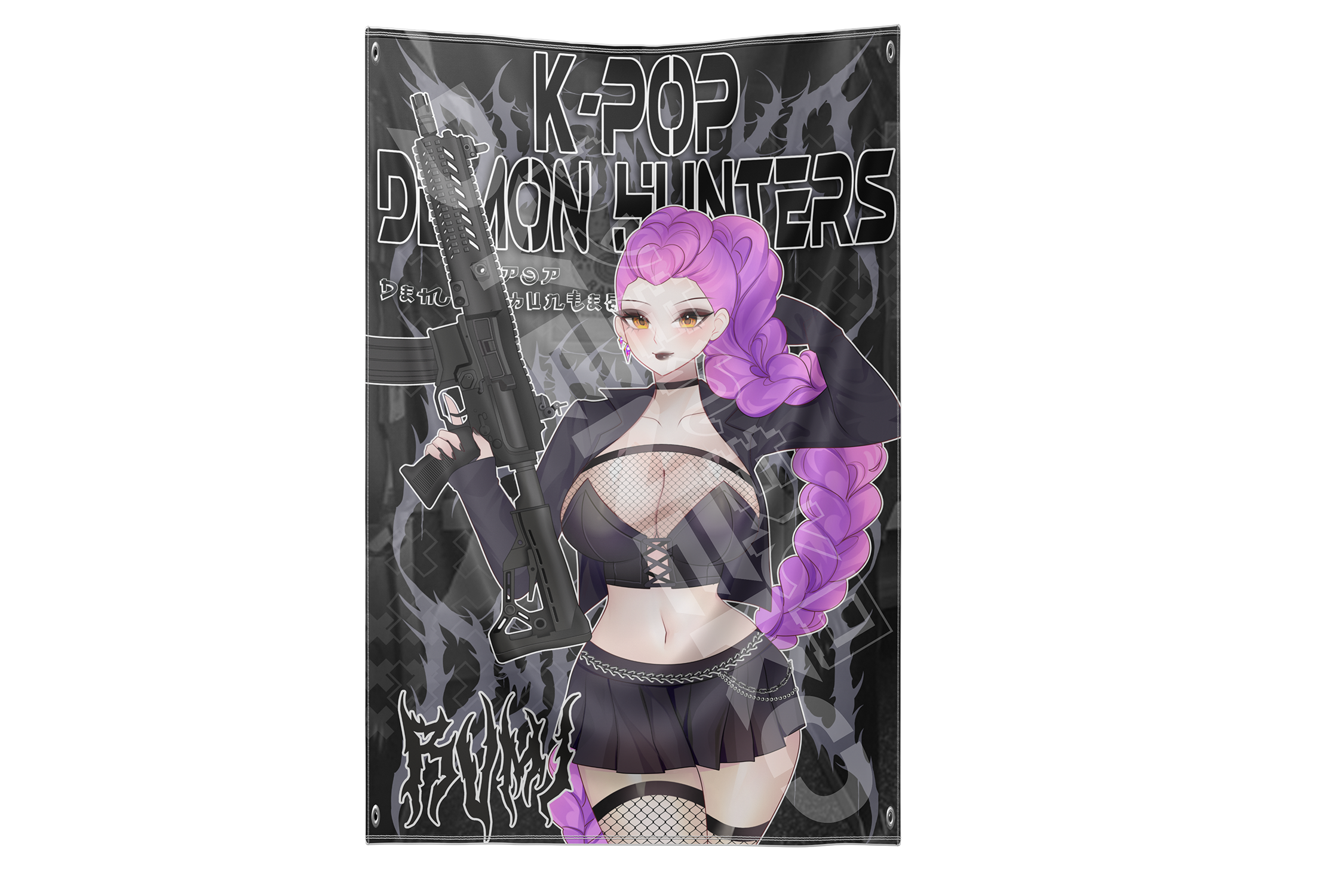 K-pop Demon Hunters Tapestry
