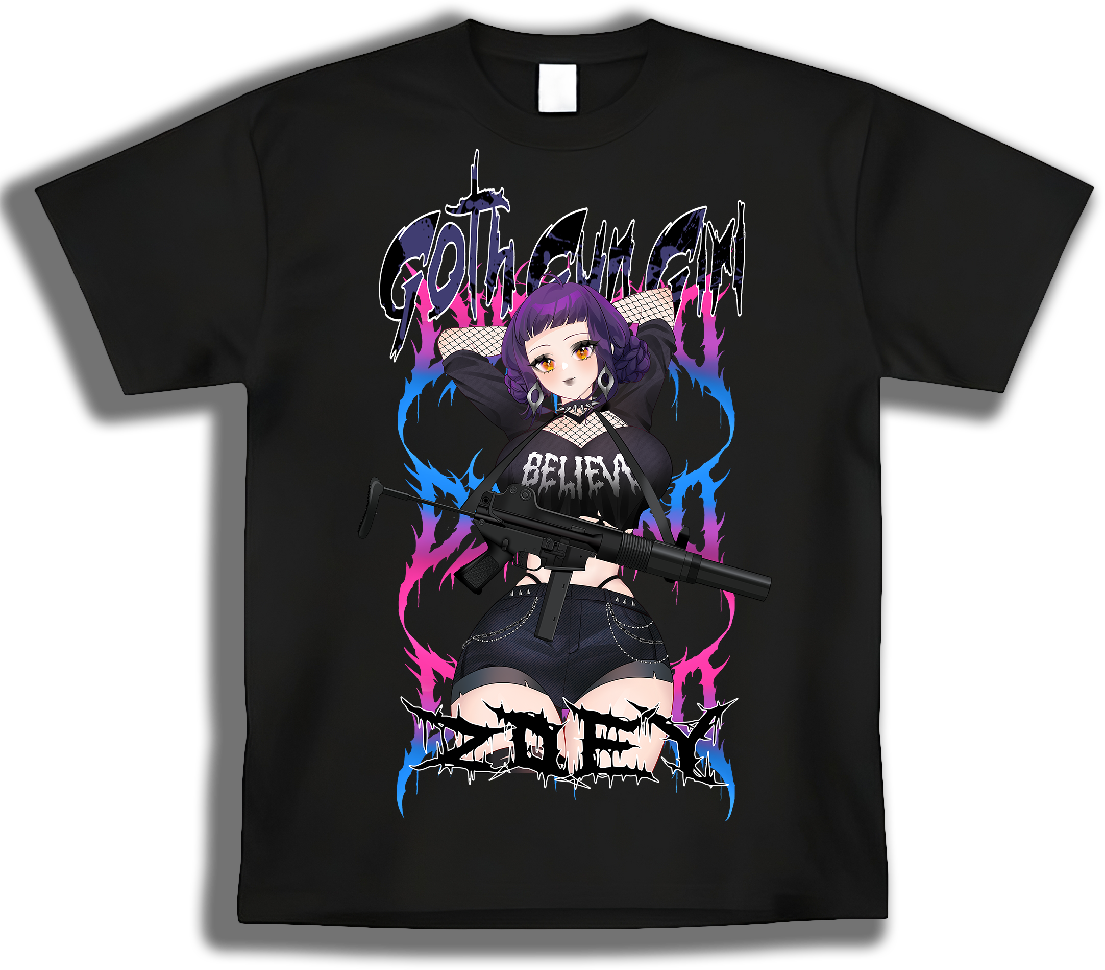 Zoey Goth Shirts