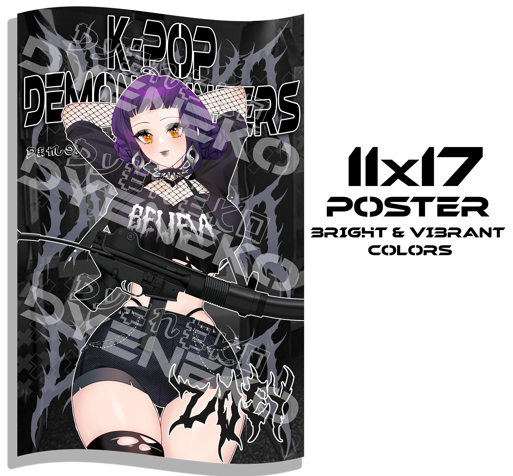 K-pop Demon Hunter Posters