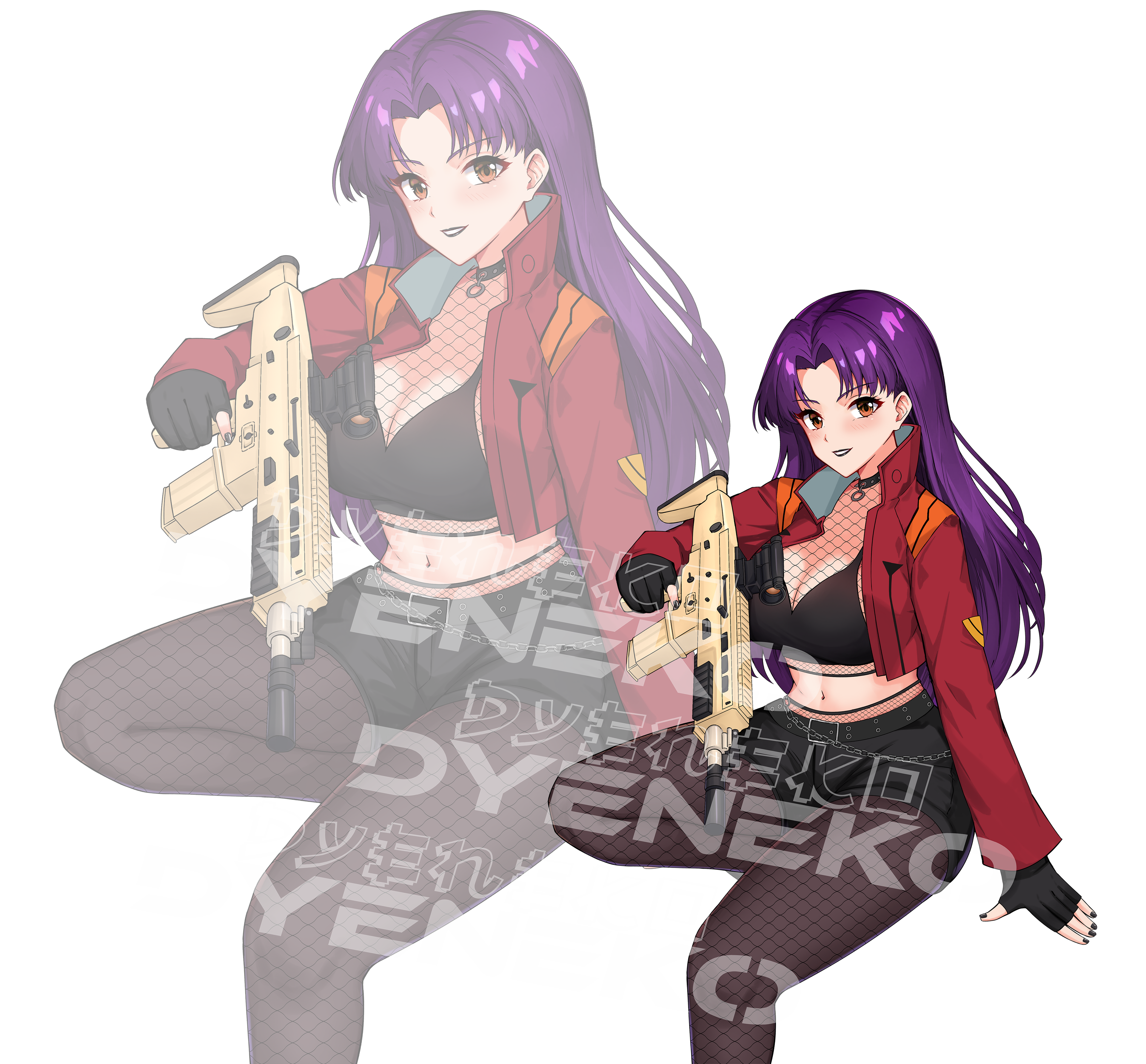 Misato Stickers