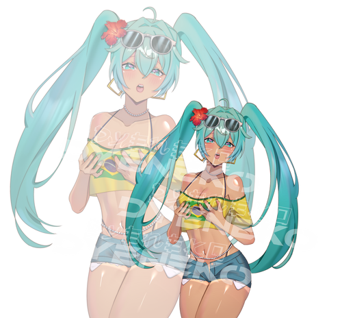 Brazilian Miku Stickers
