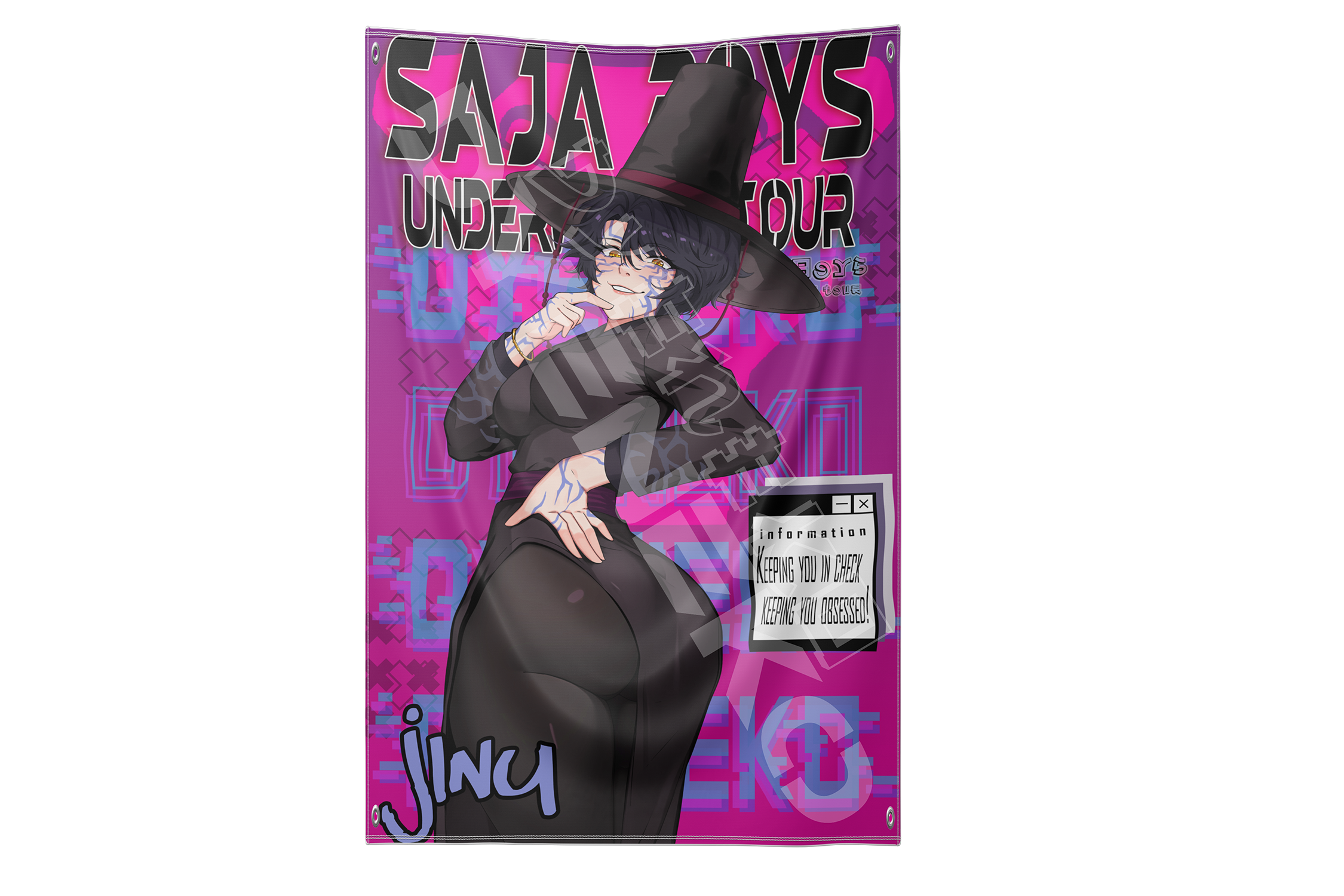 K-pop Demon Hunters Tapestry