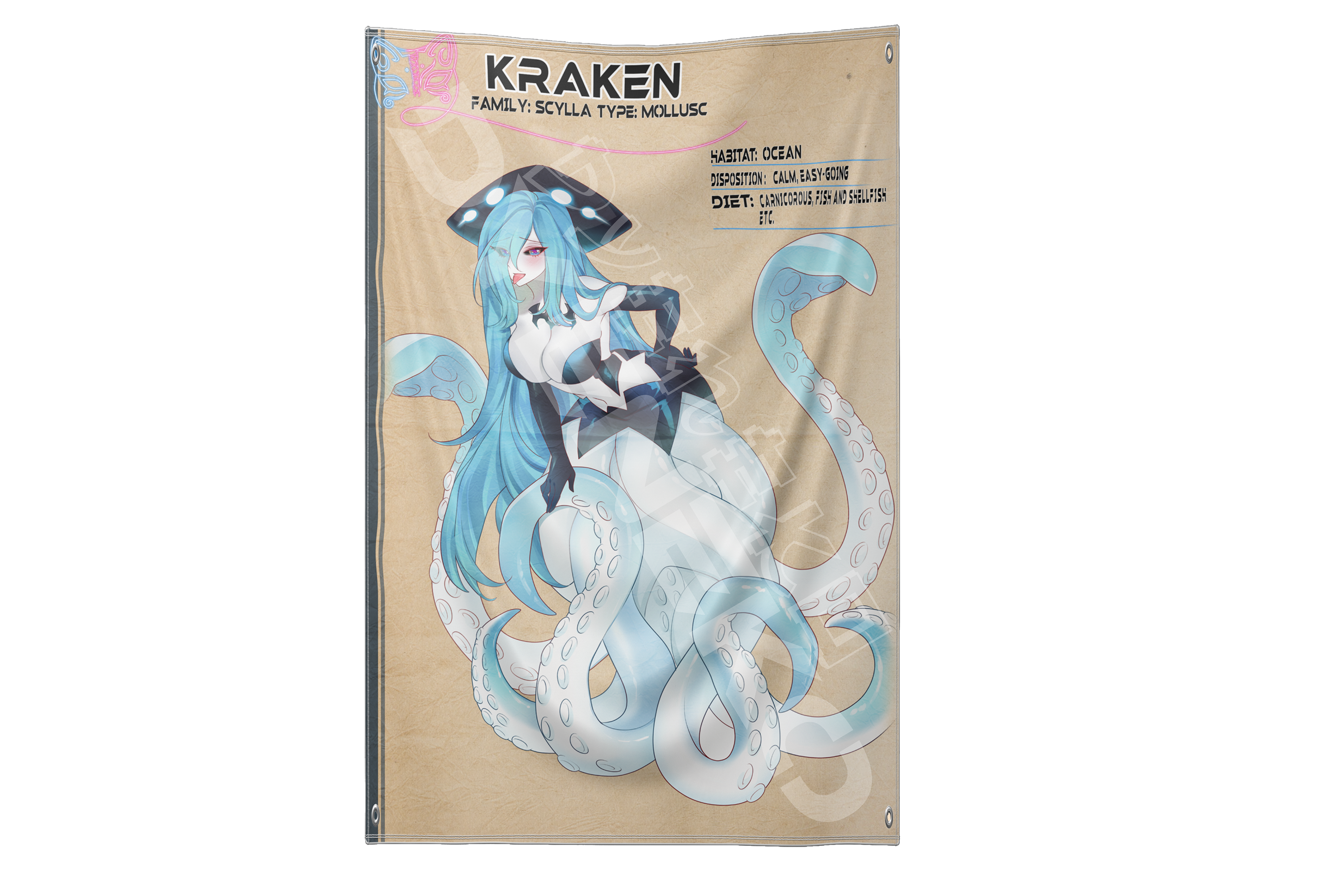 Monster Girls Tapestry