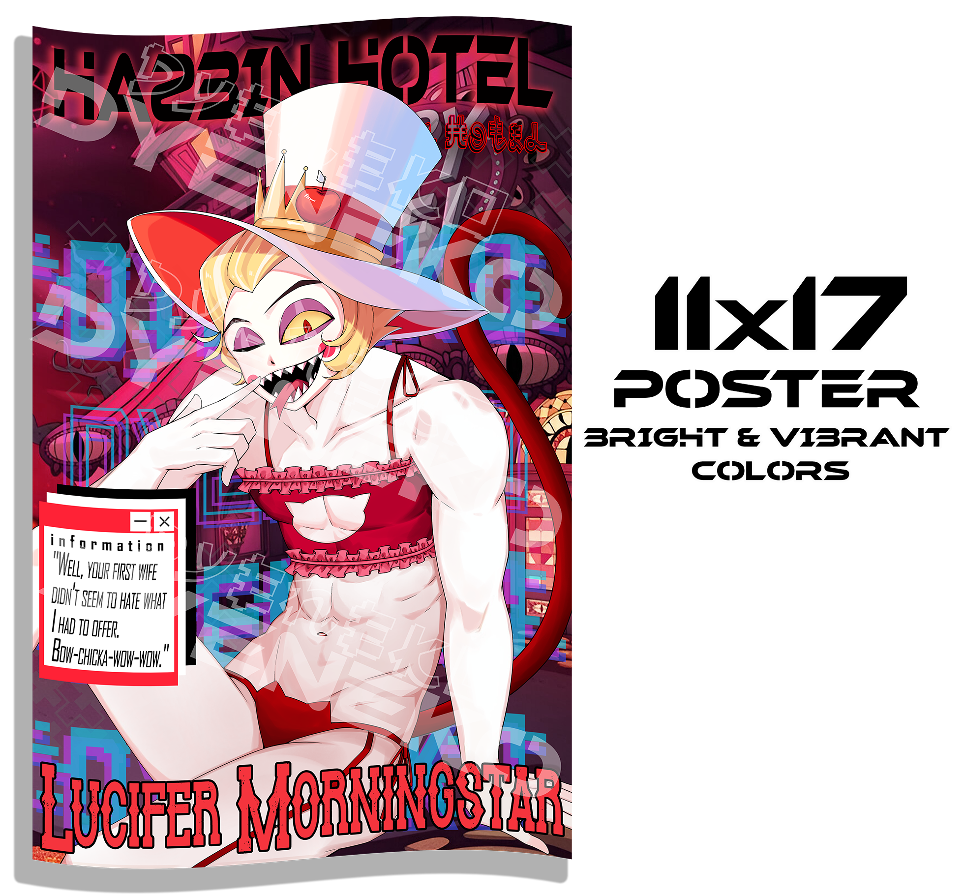 Lucifer Morningstar Posters