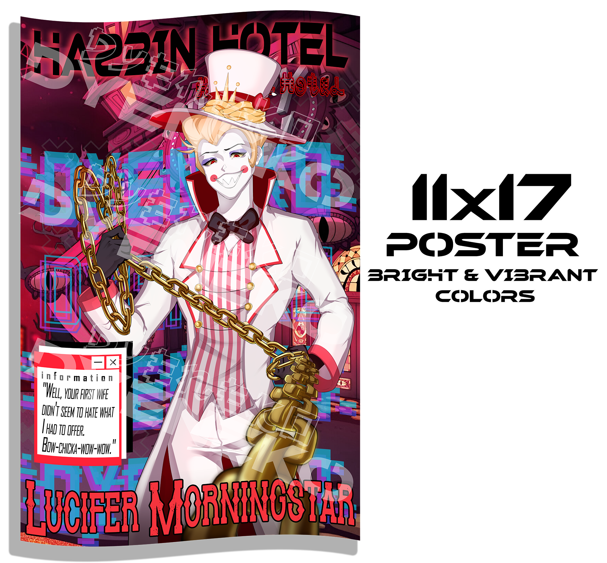 Lucifer Morningstar Posters