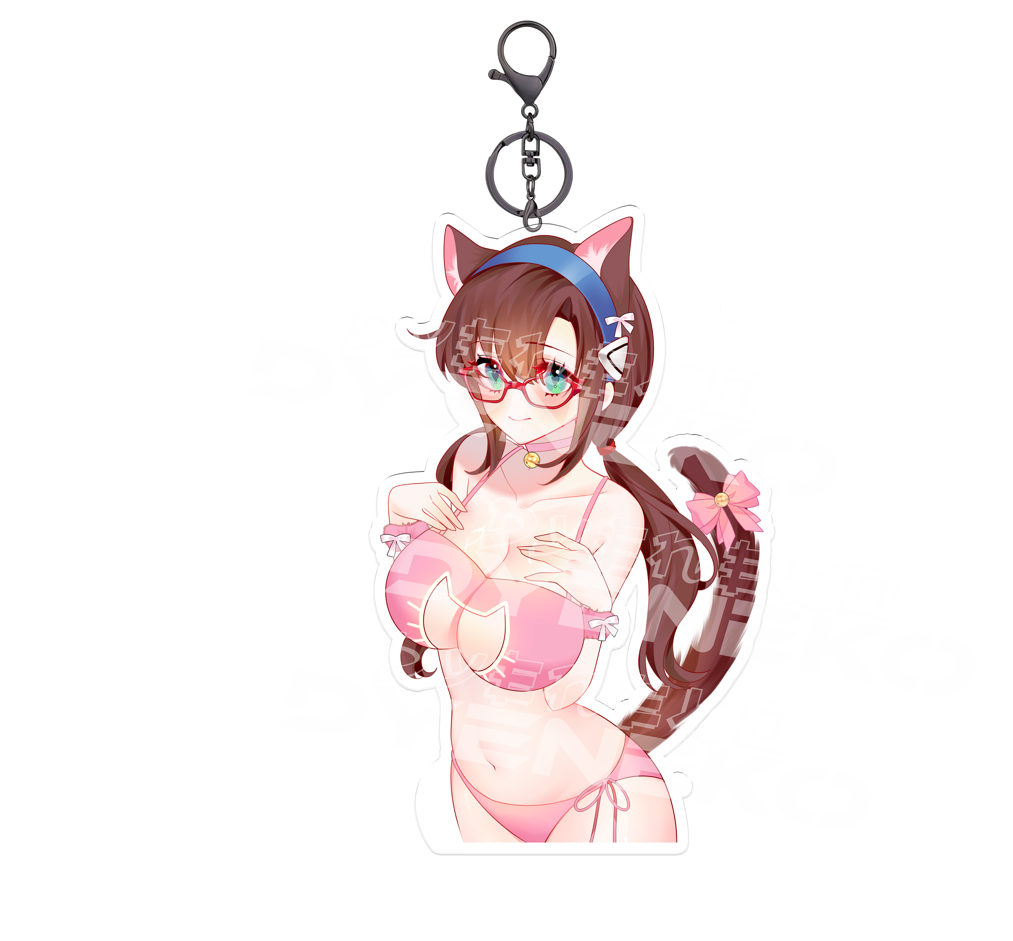 Mari Illustrious Makinami Keychain