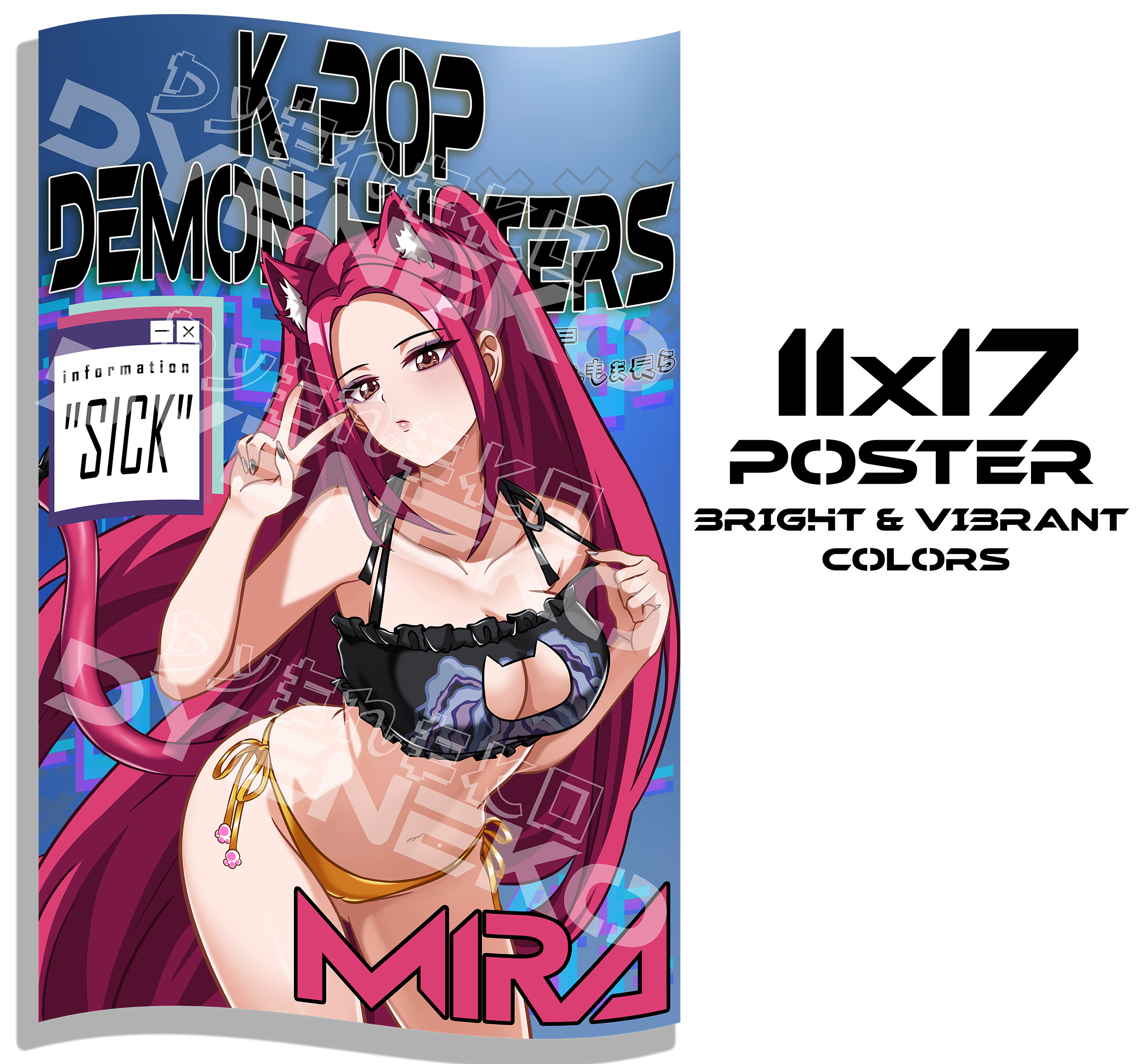 K-pop Demon Hunter Posters