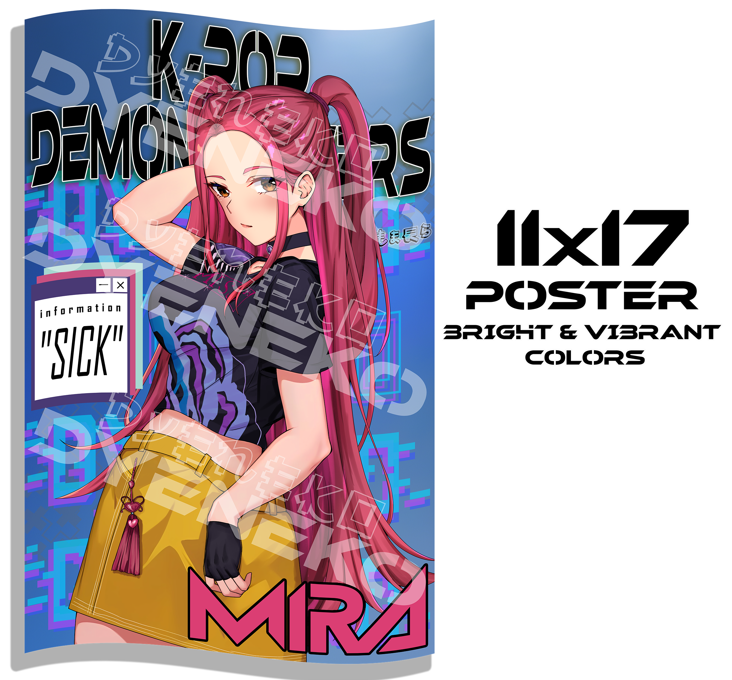 K-pop Demon Hunter Posters