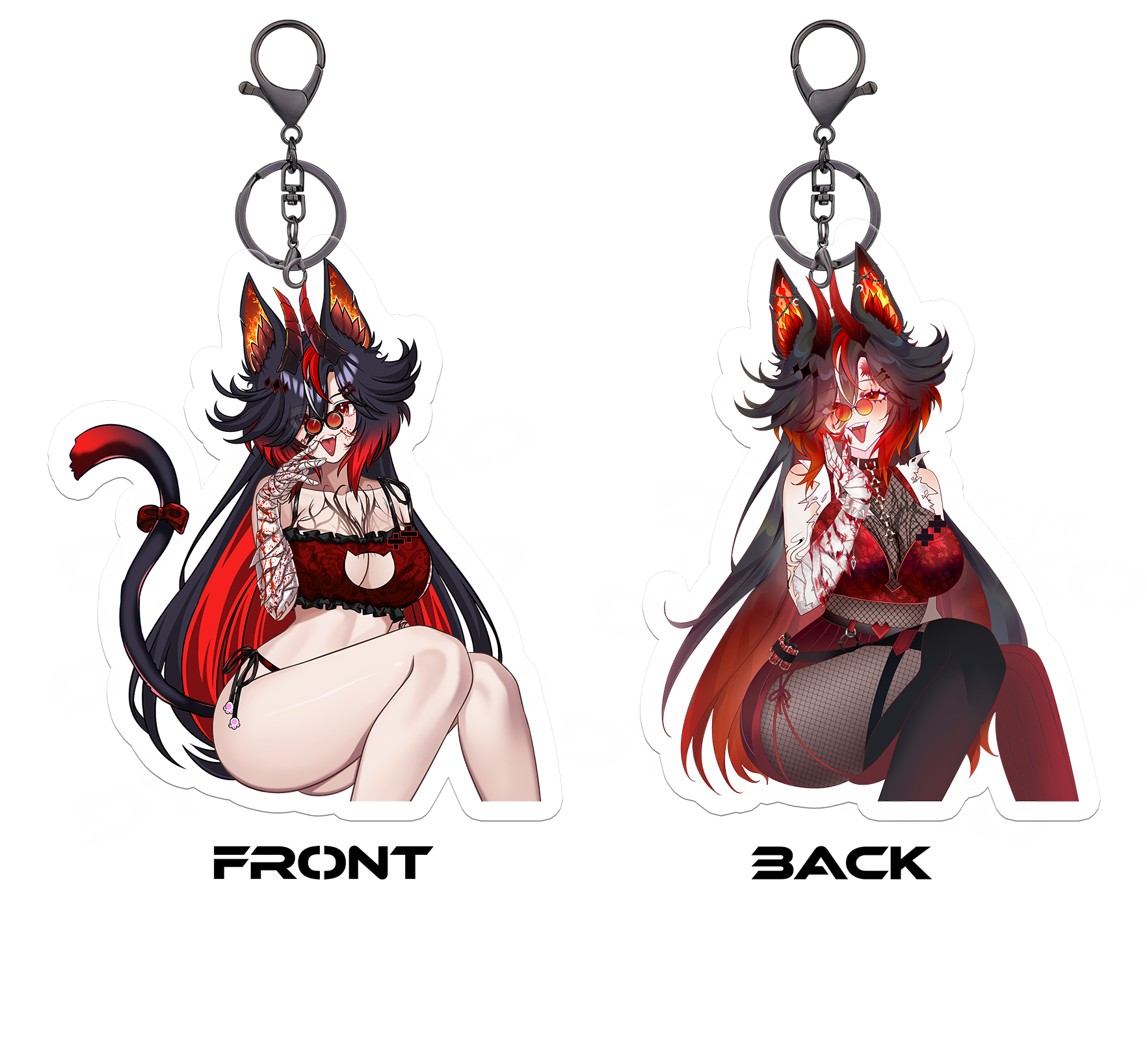 Nyxia Noire Keychain