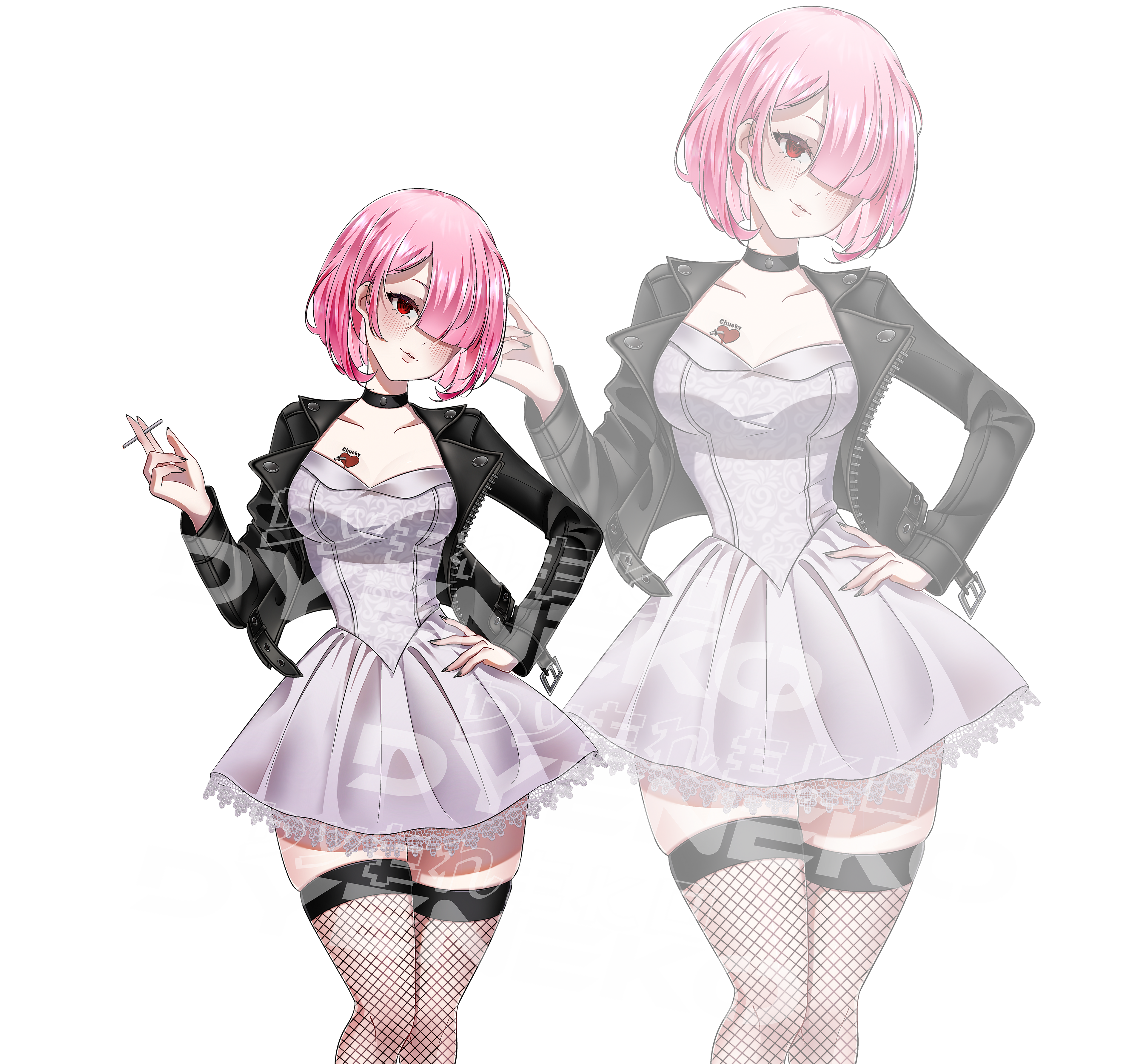 Horror Waifus Stickers