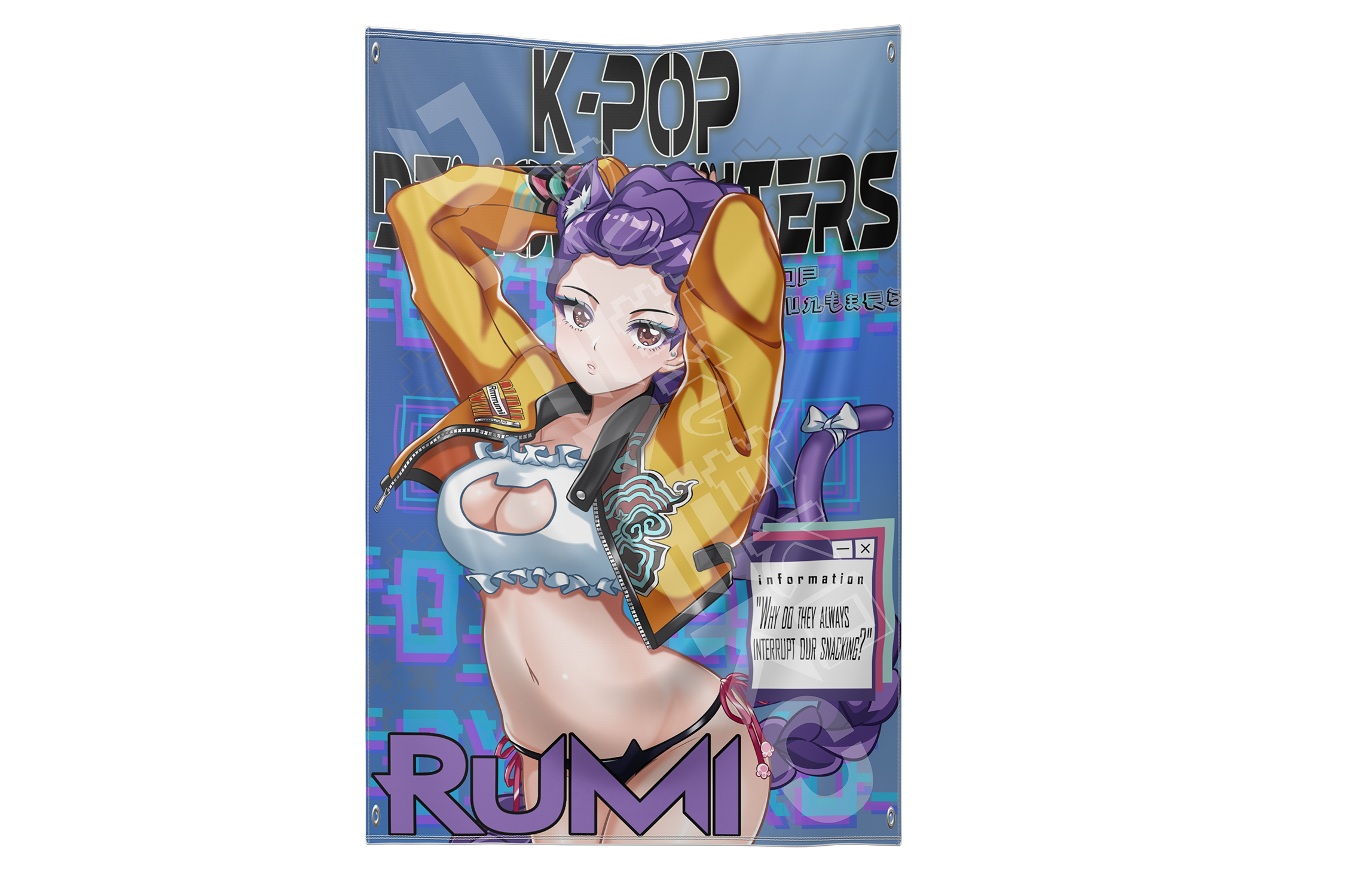 K-pop Demon Hunters Tapestry