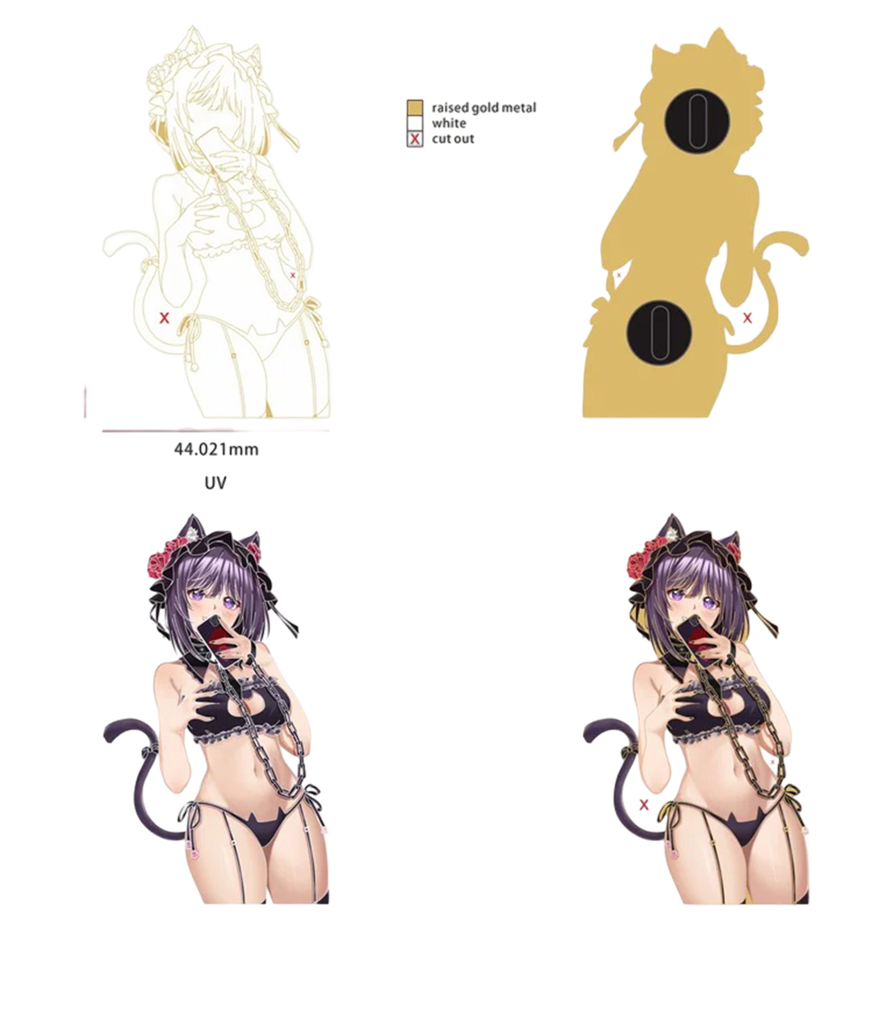 Marin As Shizuku Kuroe Pin