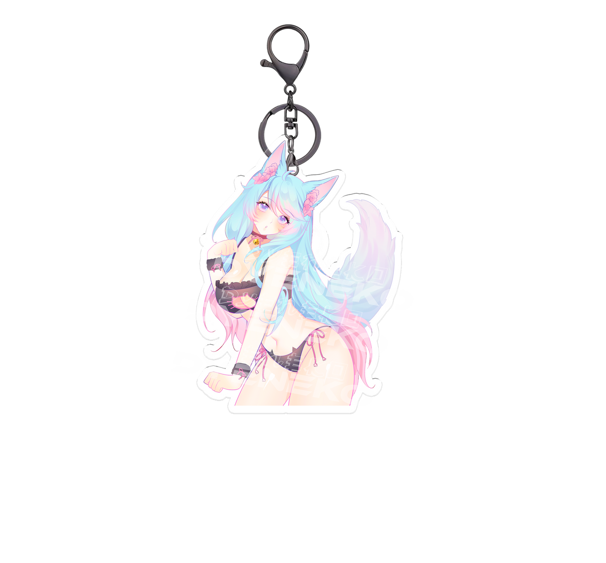 Silvervale Keychain
