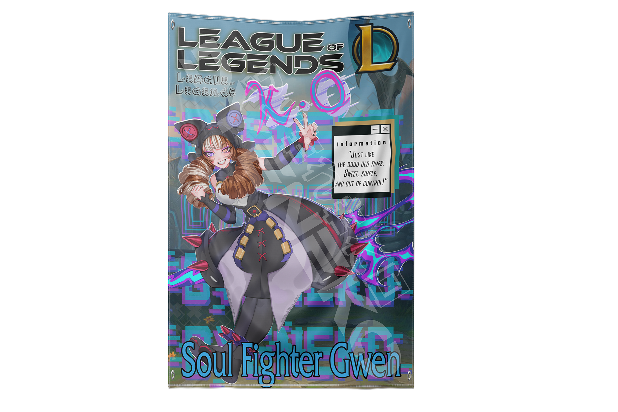 League Of Legands Tapestry