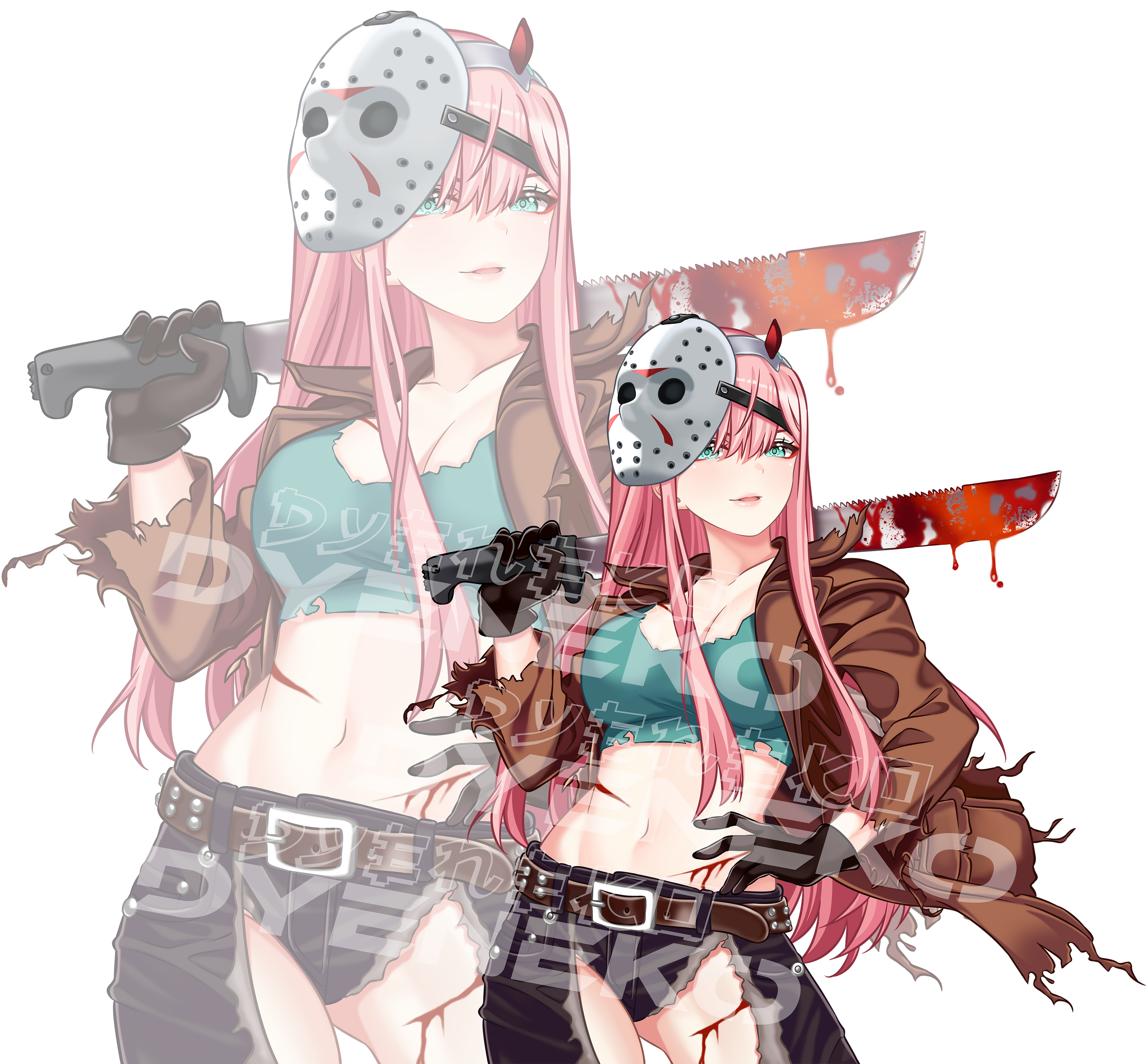 Horror Waifus Stickers