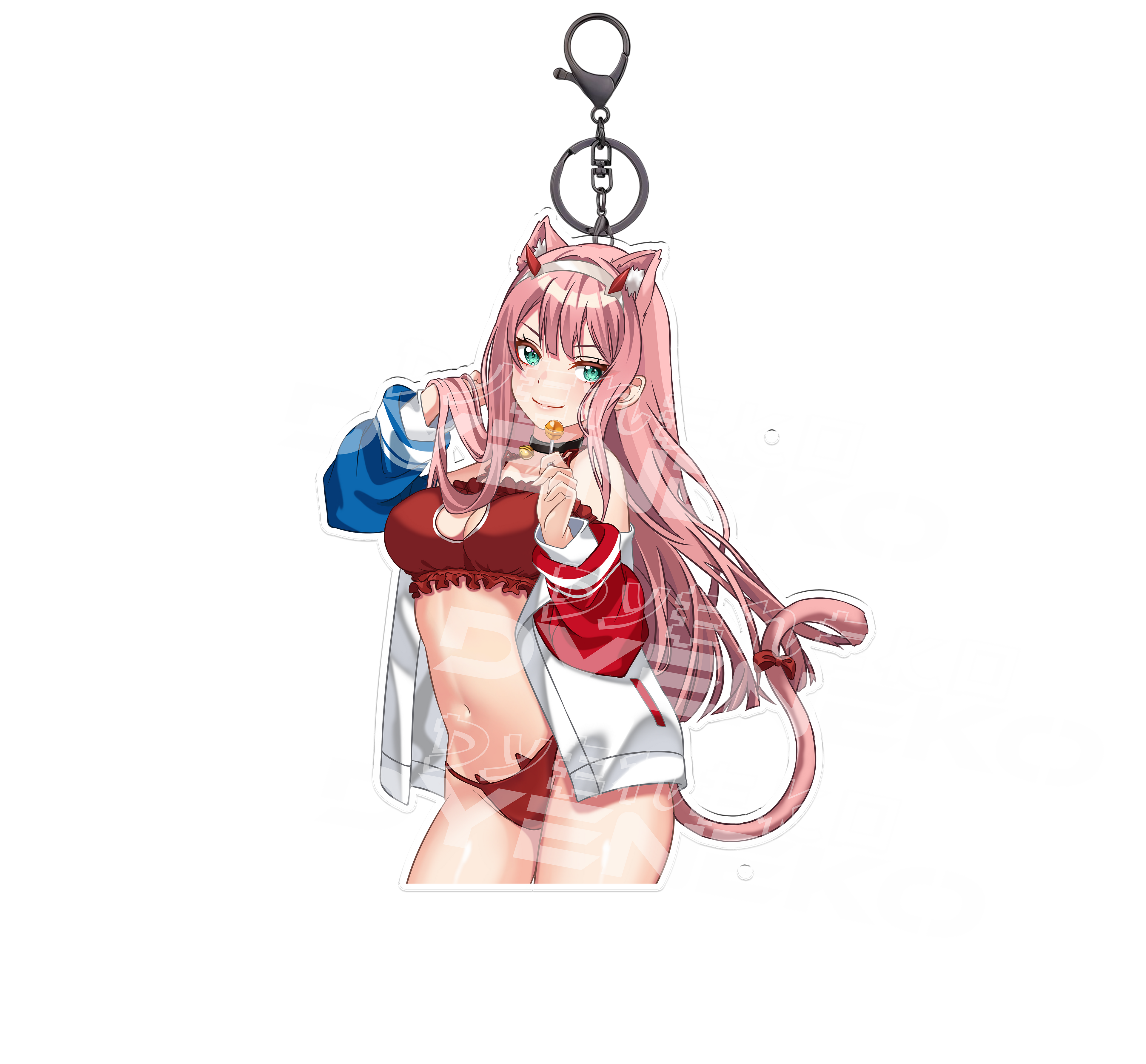 Zero-Two Keychain
