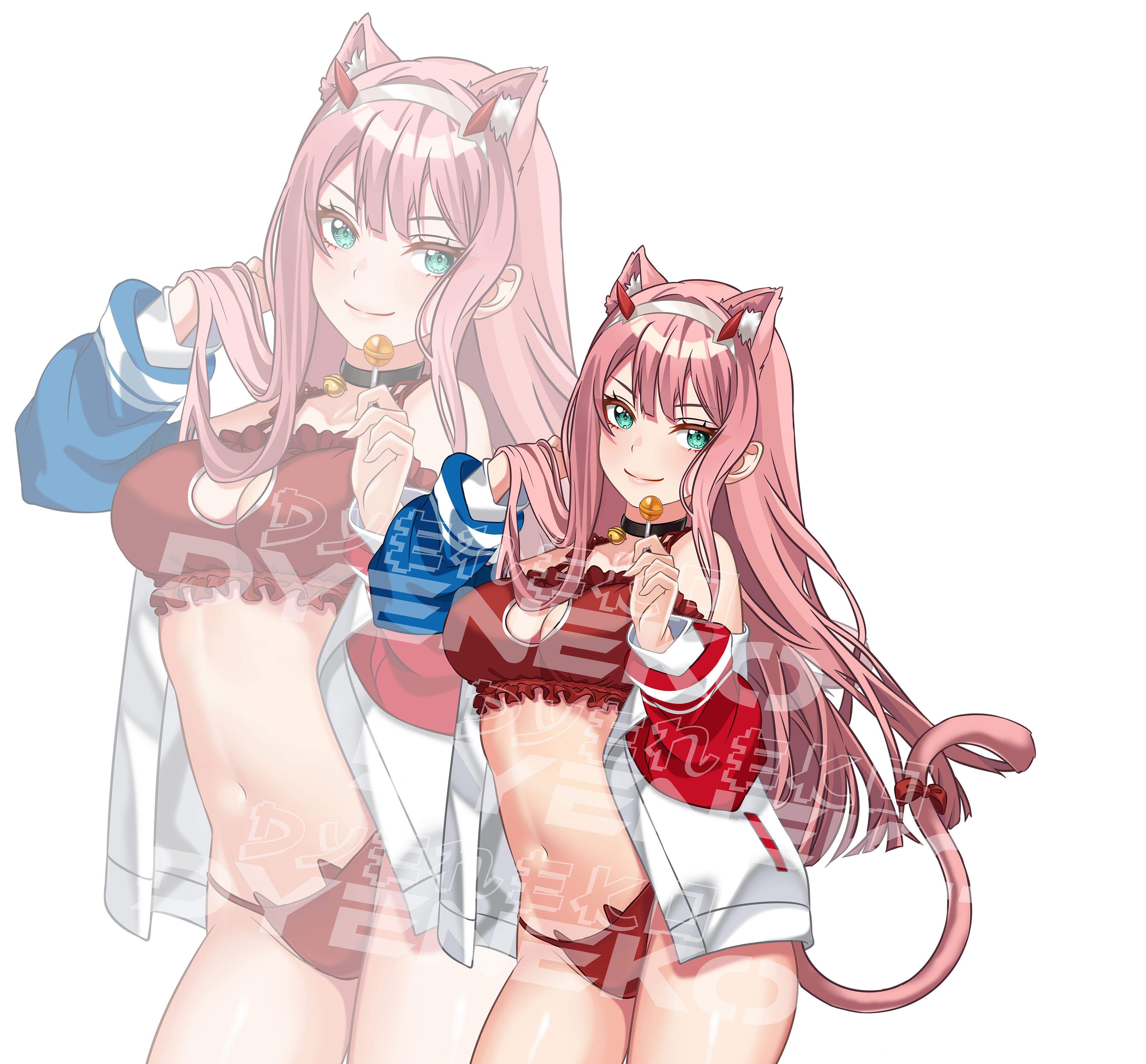 Zero-Two Sticker – DyeNeko