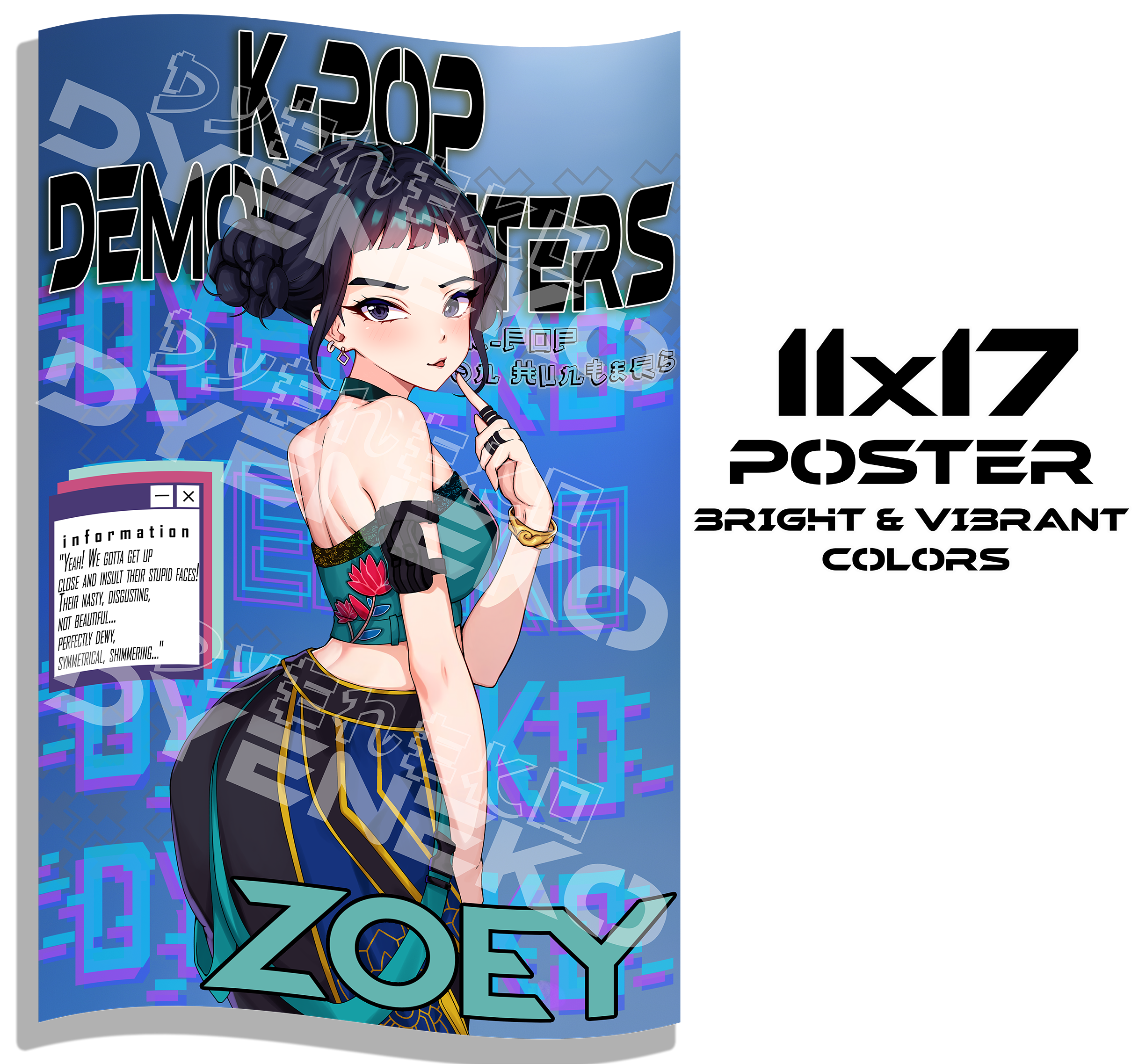 K-pop Demon Hunter Posters